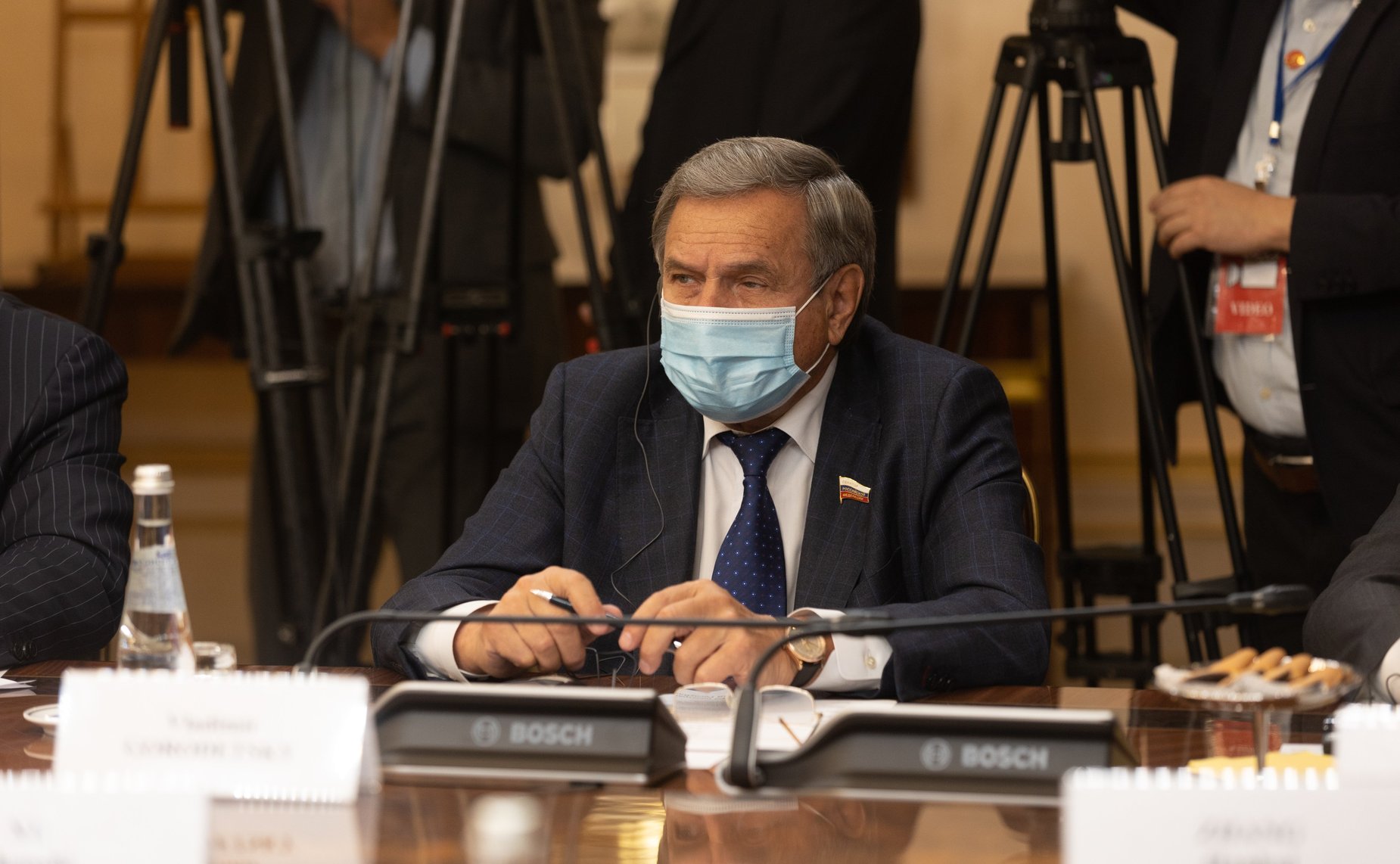 Встреча Председателя Совета Федерации Валентины Матвиенко с Председателем Постоянного комитета Всекитайского собрания народных представителей КНР Ли Чжаньшу