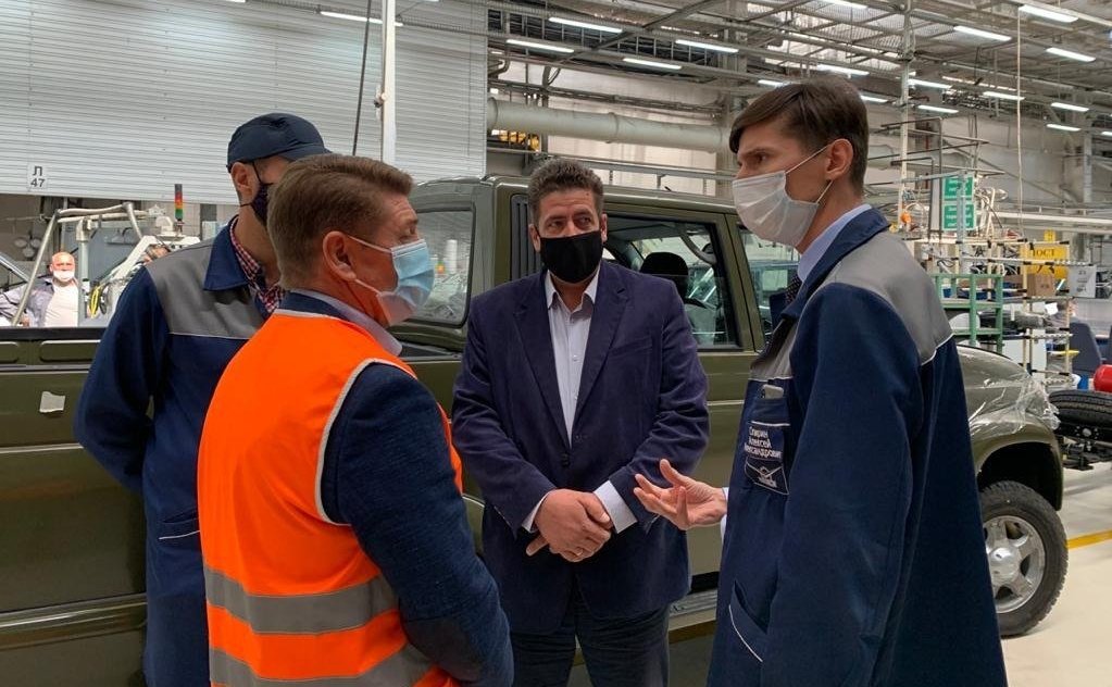 Андрей Шевченко в рамках рабочей поездки посетил Ульяновский автомобильный завод