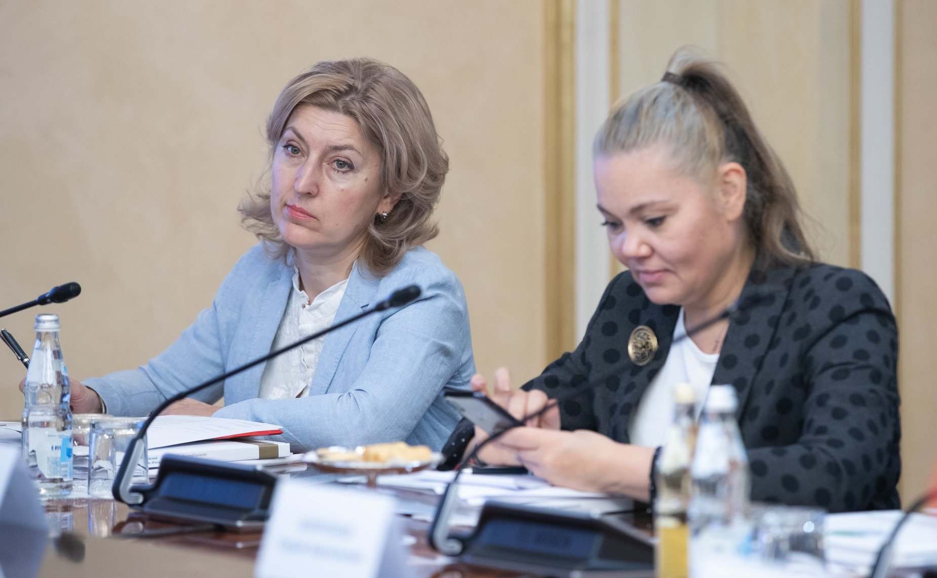 Встреча членов Совета Евразийского женского форума с делегацией Организации Объединенных Наций