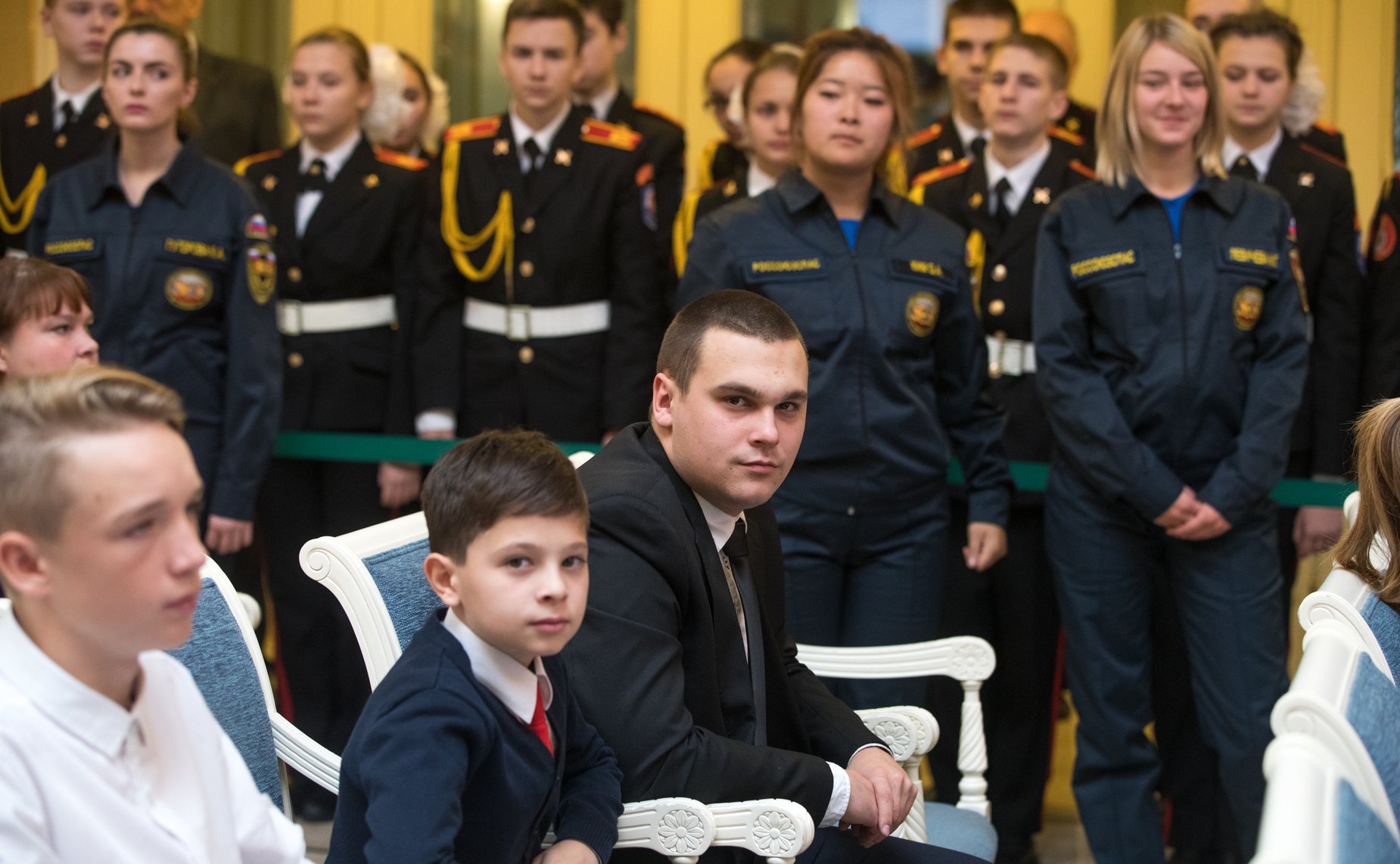 Торжественная церемония награждения и чествования детей и подростков, проявивших личное мужество в экстремальных ситуациях