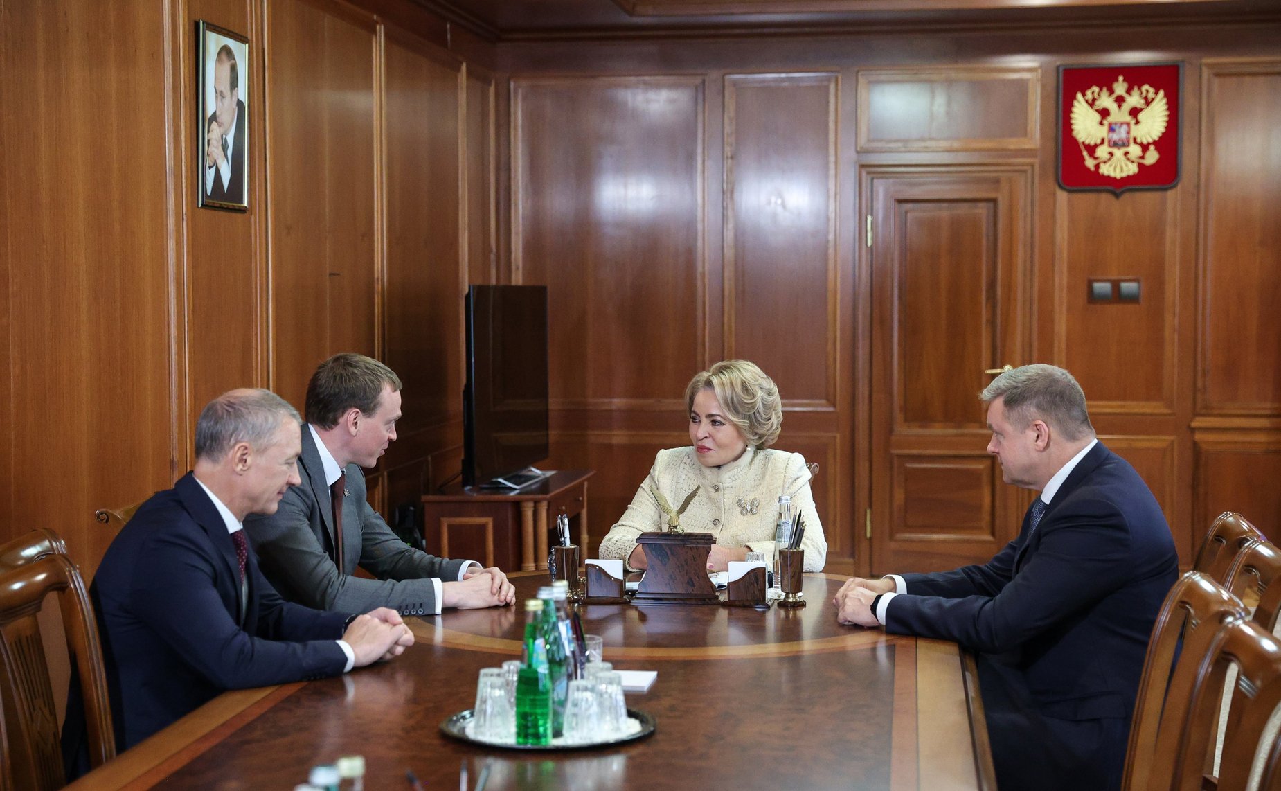 Валентина Матвиенко провела встречу с руководством Рязанской области