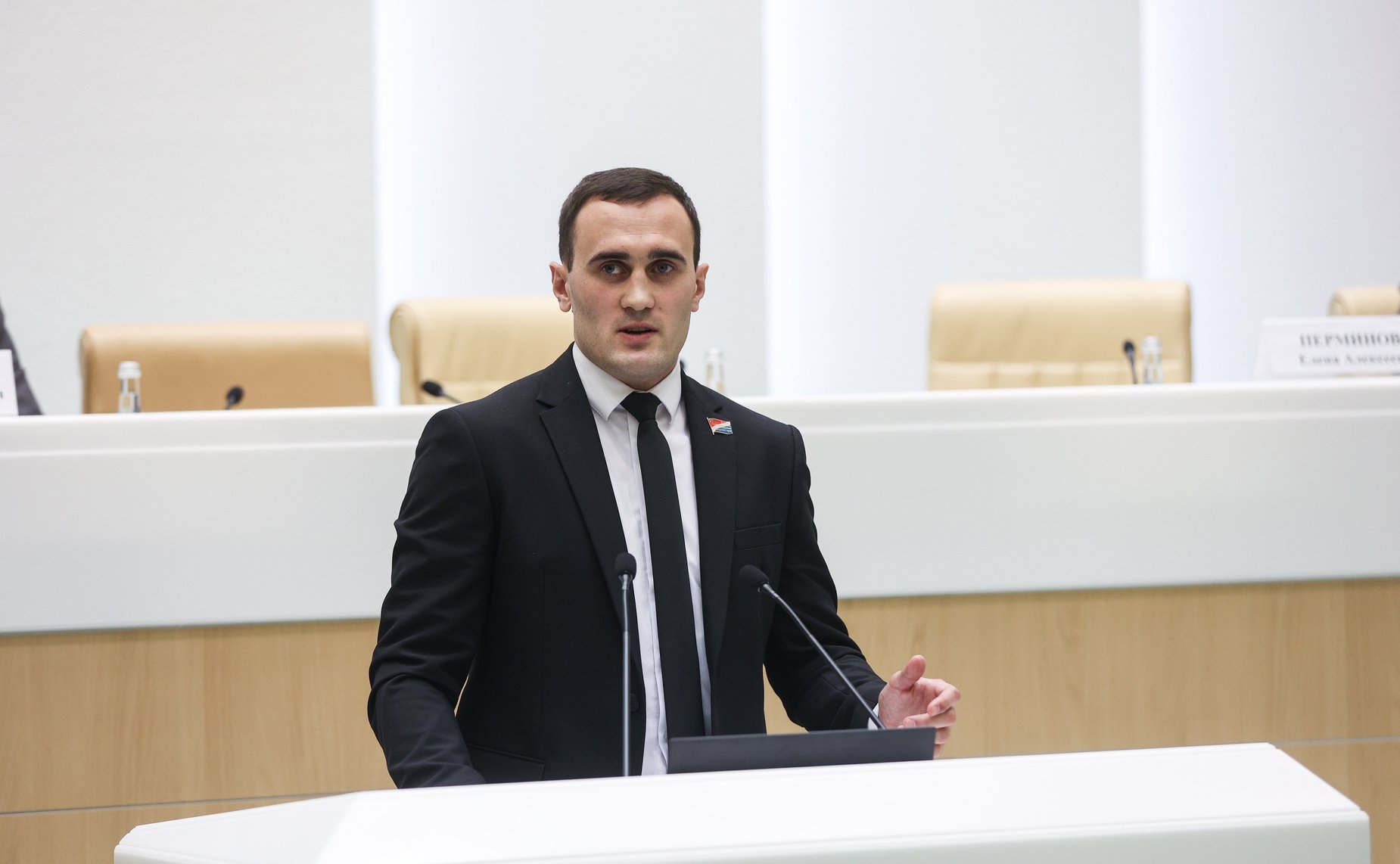 Заседание Палаты молодых законодателей при Совете Федерации