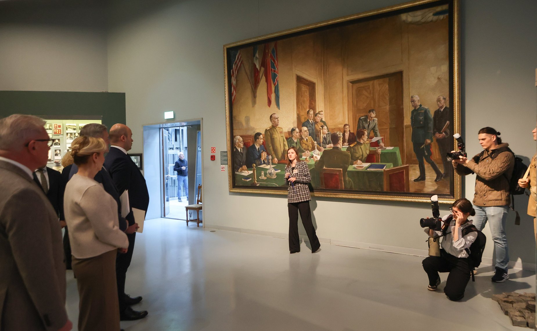 В рамках международного туристического форума Travel Нub «Содружество» участники посетили Белорусский государственный музей истории Великой Отечественной войны