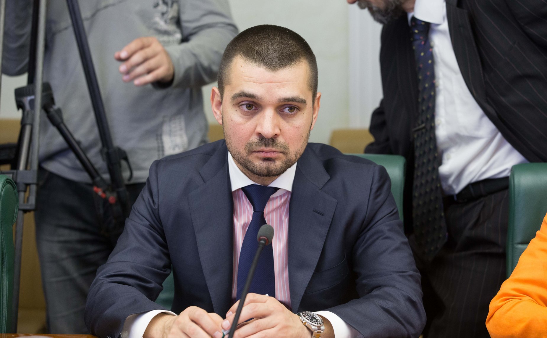 Заседание Комитета общественной поддержки жителей Юго-Востока Украины. Мамедов