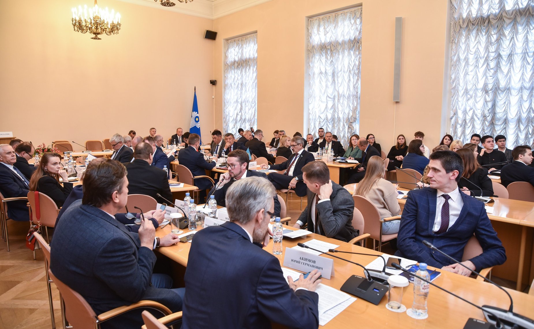 Андрей Климов и Олег Цепкин приняли участие в семинаре МПА СНГ на тему защиты электорального суверенитета государств-стран участников СНГ