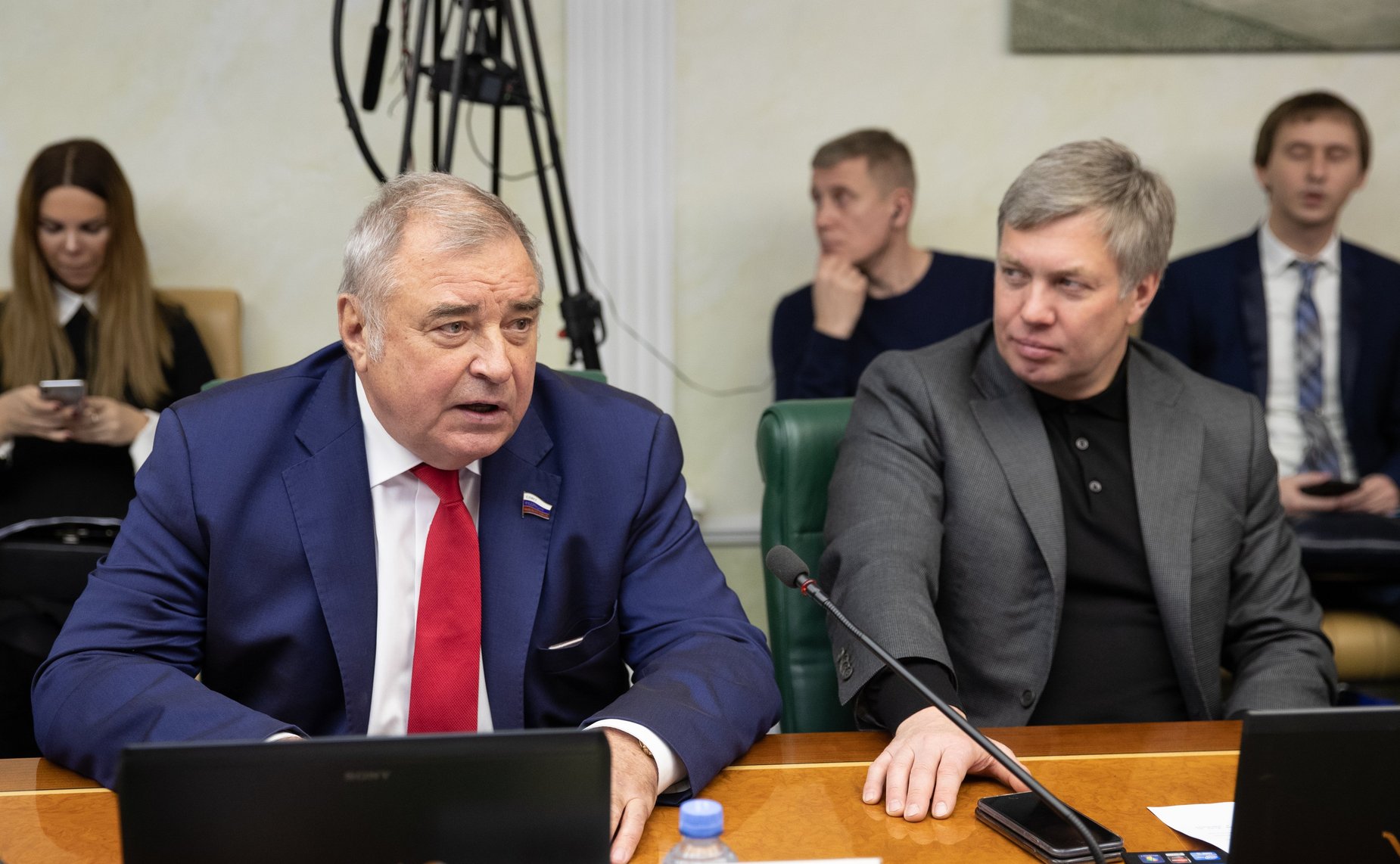 Юрий Важенин и Алексей Русских