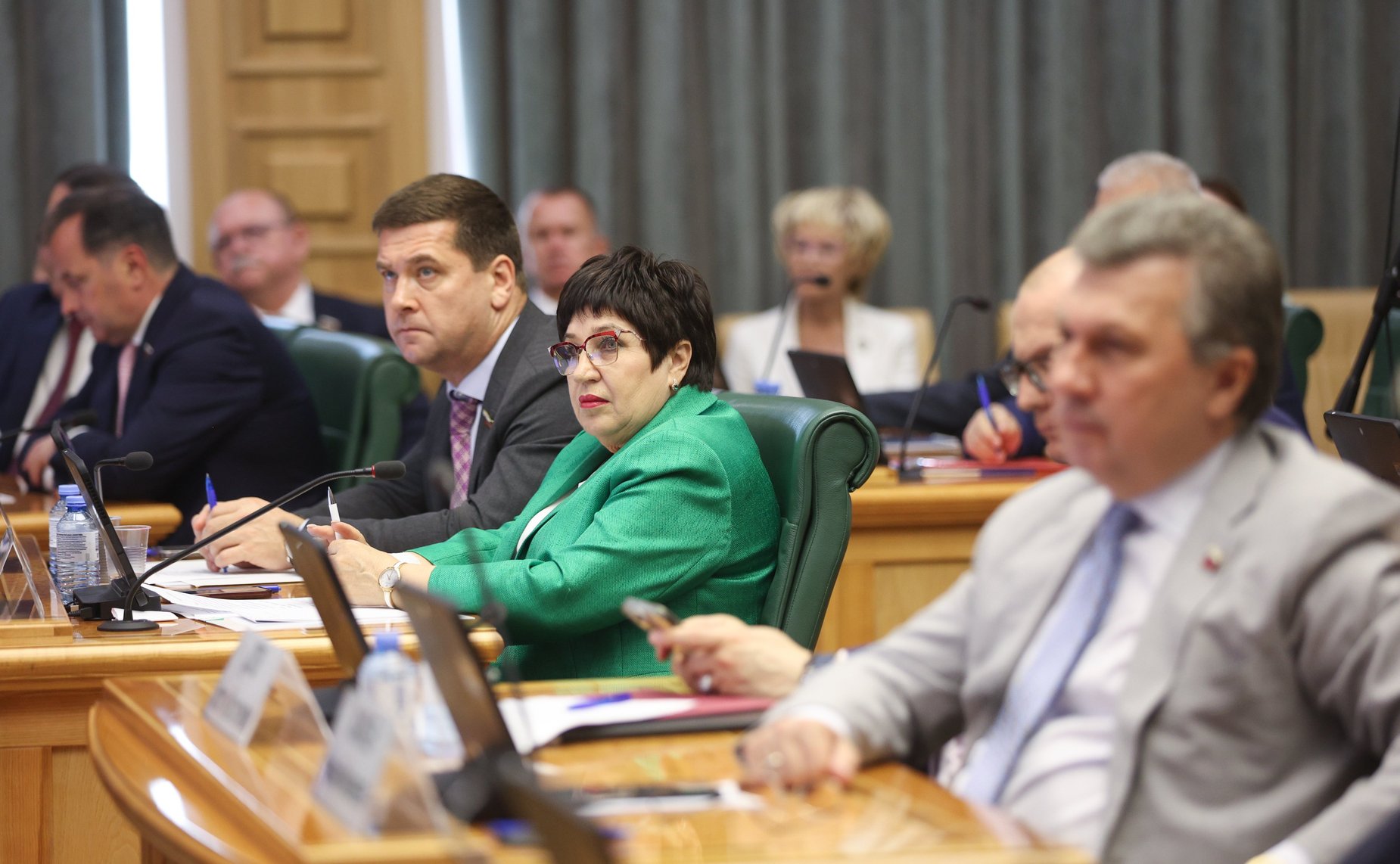 Встреча сенаторов Российской Федерации с заместителем Председателя Правительства РФ Маратом Хуснуллиным в формате «открытого диалога»