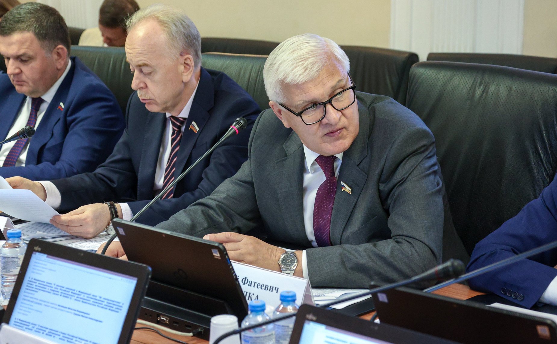 Заседание Комитета Совета Федерации по Регламенту и организации парламентской деятельности