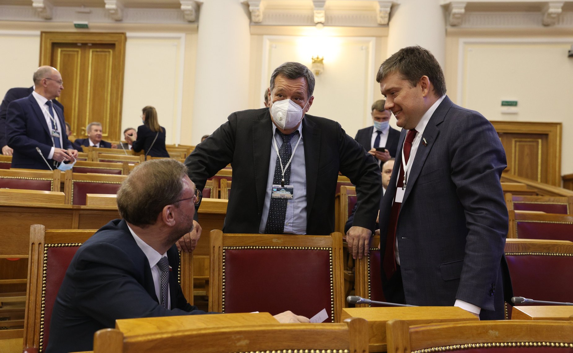 Встреча Президента Российской Федерации Владимира Путина с Советом законодателей Российской Федерации