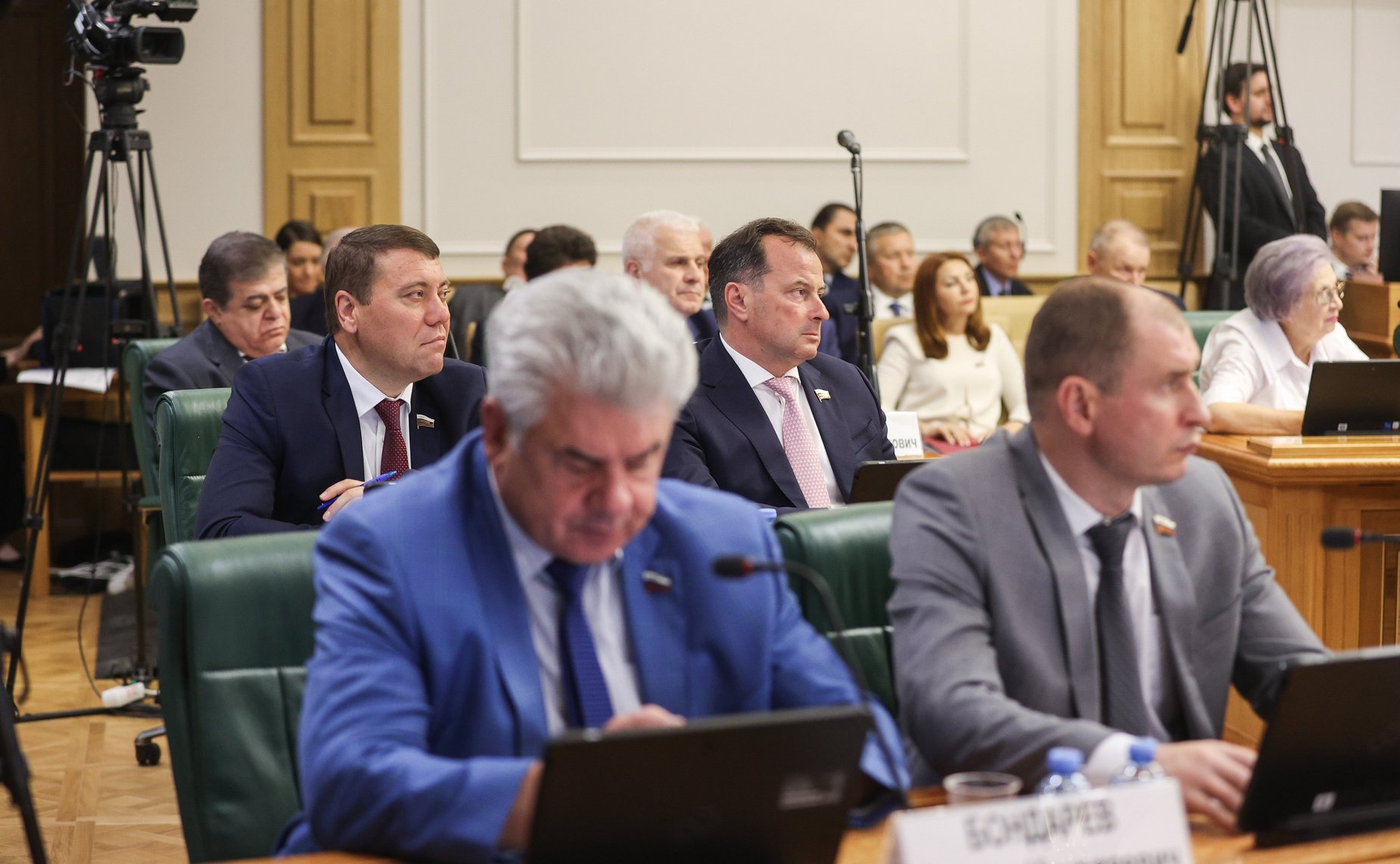 Встреча сенаторов Российской Федерации с заместителем Председателя Правительства РФ Маратом Хуснуллиным в формате «открытого диалога»