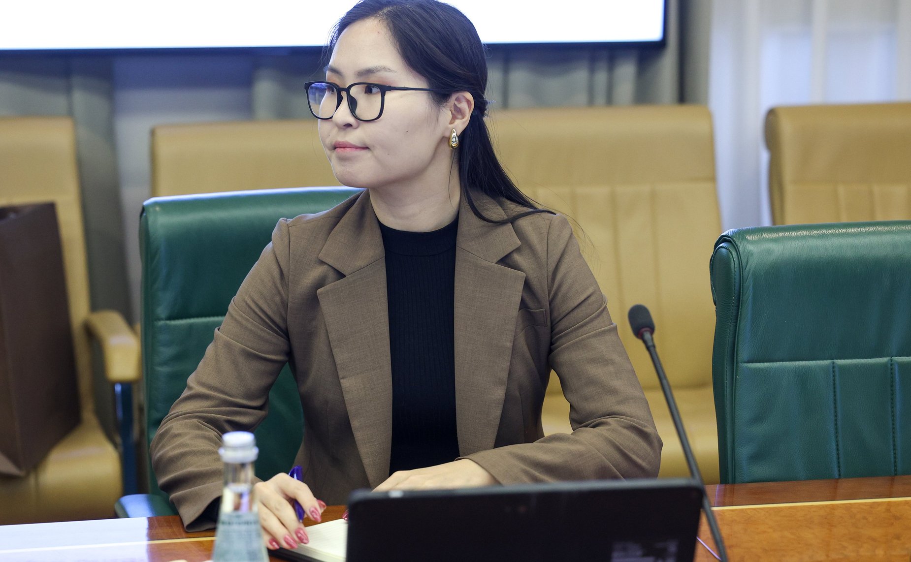 Встреча заместителя Председателя Совета Федерации Константина Косачева с заместителем Председателя Великого Государственного Хурала Монголии