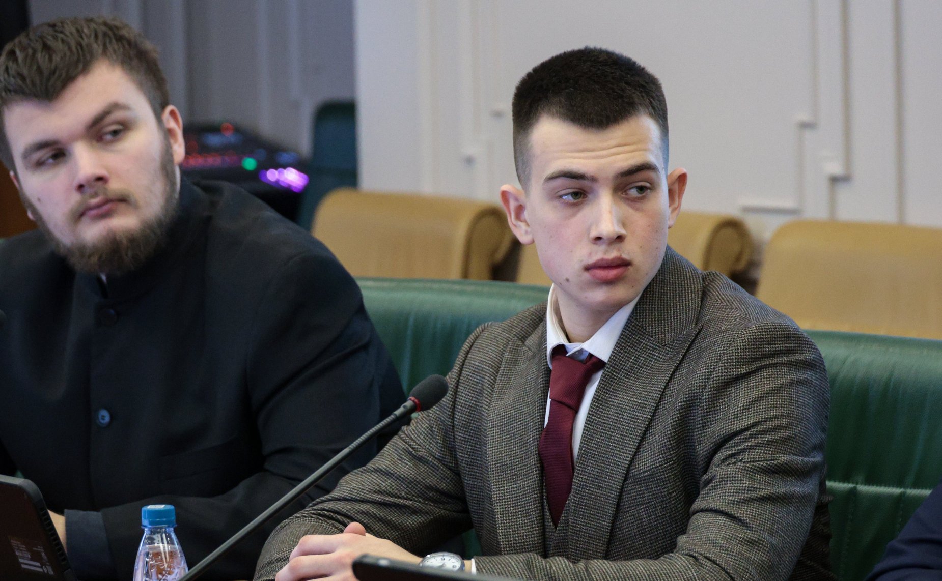 Встреча Ивана Новикова со студентами Российского государственного университета правосудия им. В.М. Лебедева