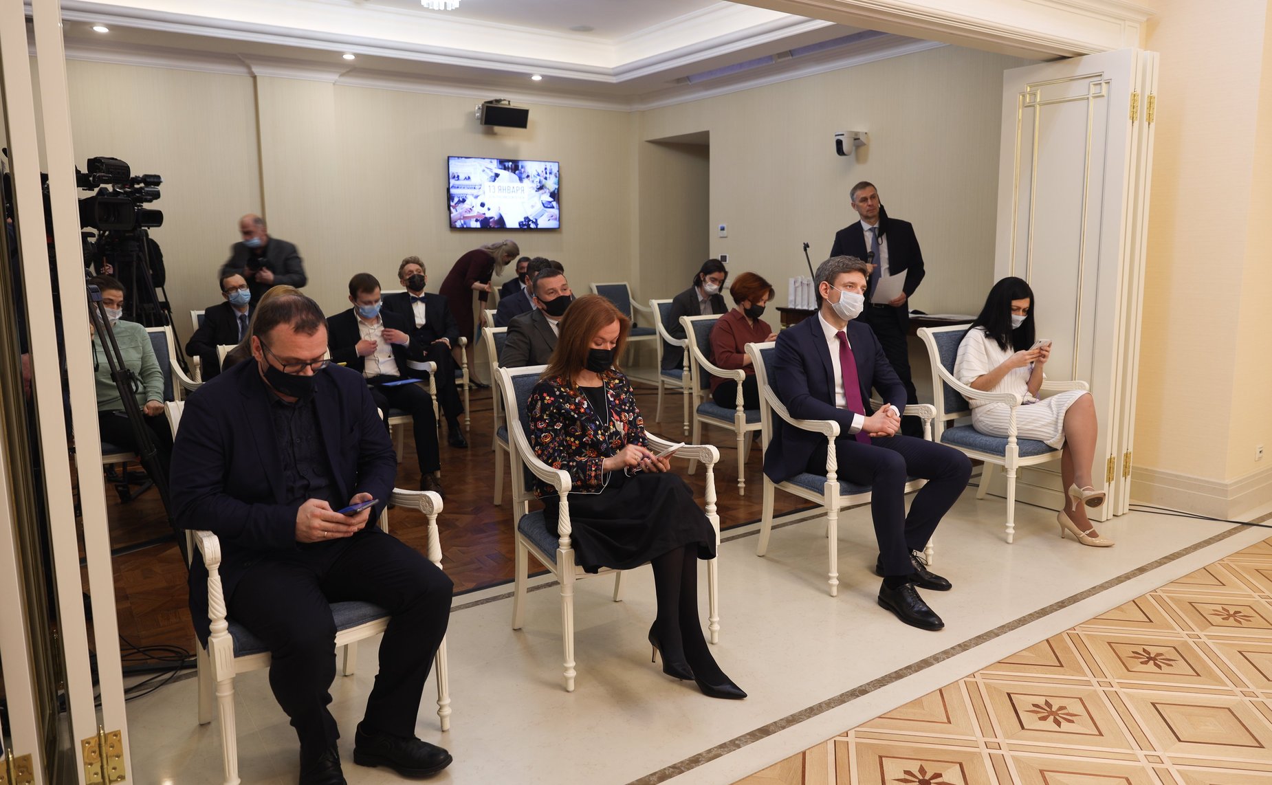 Валентина Матвиенко провела встречу с парламентскими журналистами, посвященную Дню российской печати