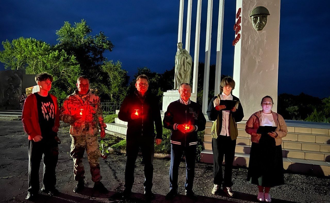 Игорь Мурог в рамках региональной недели провел в Ряжском округе мероприятия, посвященные Дню памяти и скорби