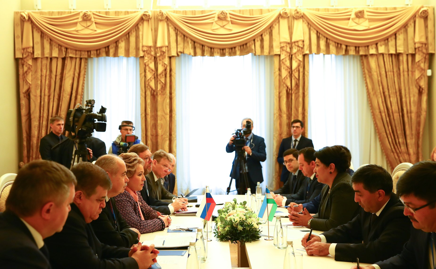 Встреча В. Матвиенко с Председателем Сената Олий Мажлиса Узбекистана Т. Нарбаевой