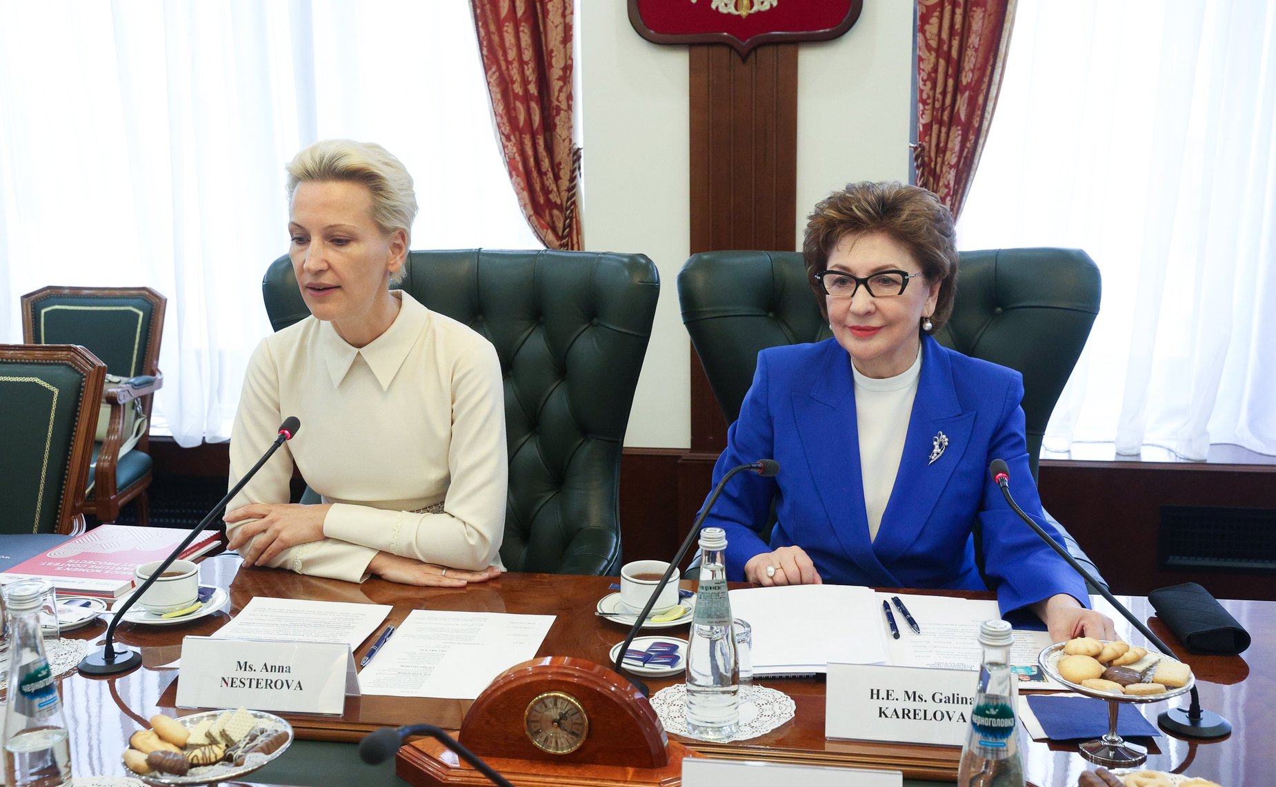 Галина Карелова обсудила с супругой Премьер-министра Республики Союз Мьянма Чжу Чжу Хла возможности сотрудничества в развитии женской повестки двух стран