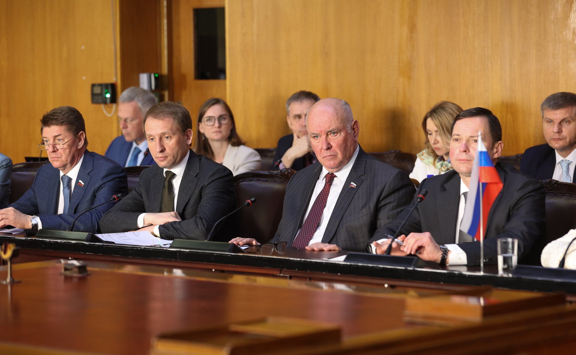 Встреча Председателя Совета Федерации Валентины Матвиенко с Председателем Сената Республики Зимбабве Мейбл Чиномоной