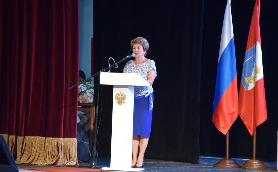 Екатерина Алтабаева выступила на пленарном заседании августовской конференции работников образования «Траектория развития региональной системы образования на основе национальных ценностей и культурно-исторических традиций города Севастополя»