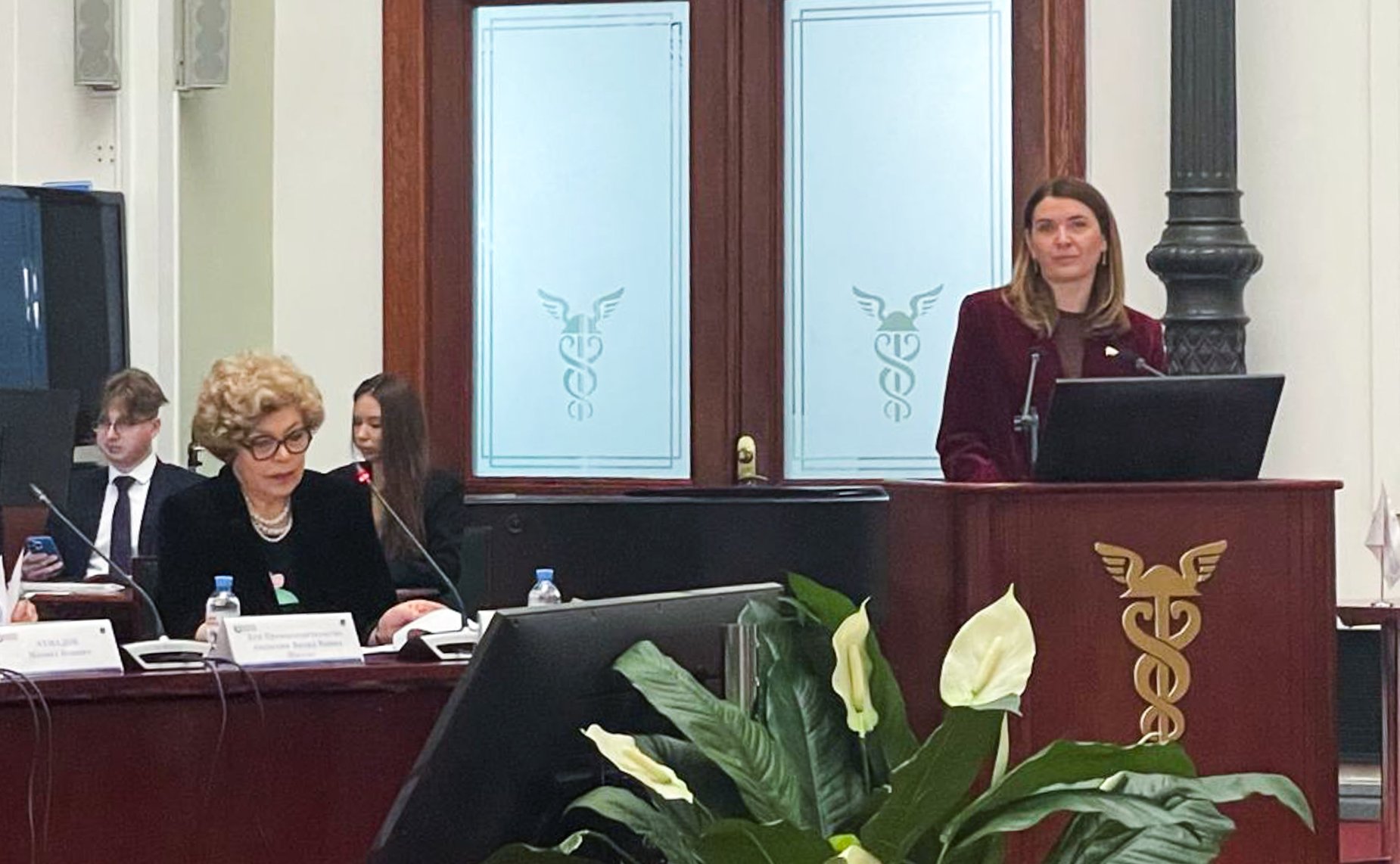 Мохмад Ахмадов и Юлия Лазуткина приняли участие в пленарном заседании III Международного форума «Индустрия здоровьесбережения в пространстве Большой Евразии»