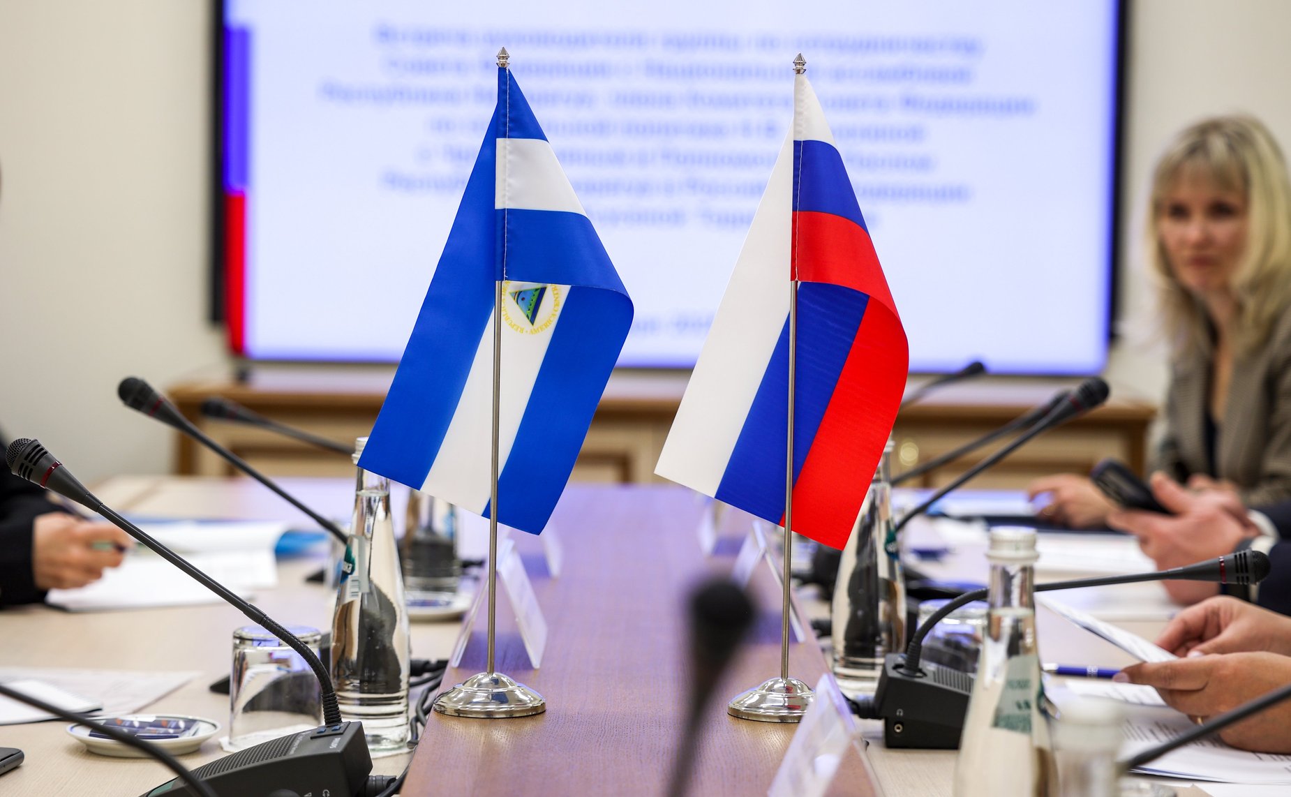 Встреча Наталии Косихиной с Чрезвычайным и Полномочным Послом Республики Никарагуа в Российской Федерации