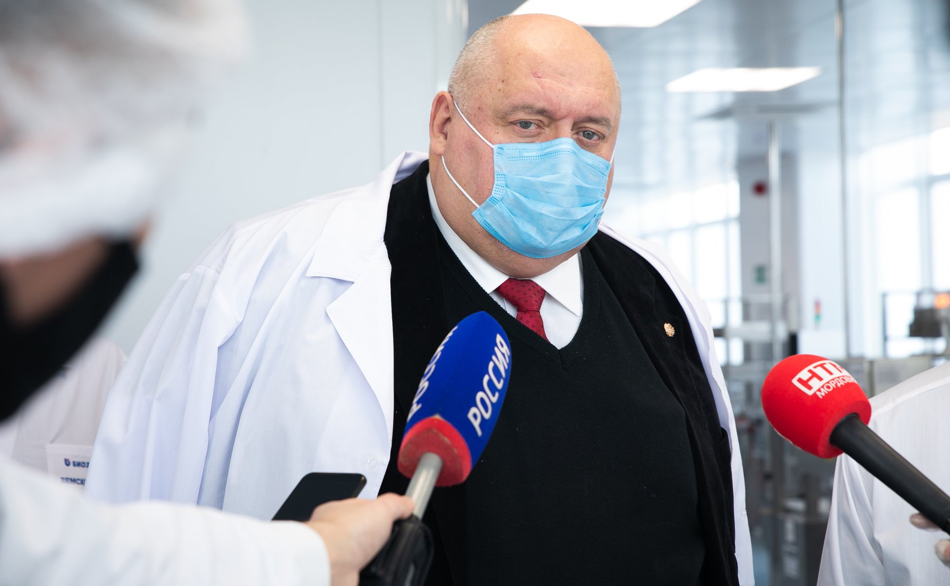 В. Бондарев и С. Аренин в ходе посещения фармпредприятия в Саранске обсудили вопросы обеспечения лекарственной безопасности страны