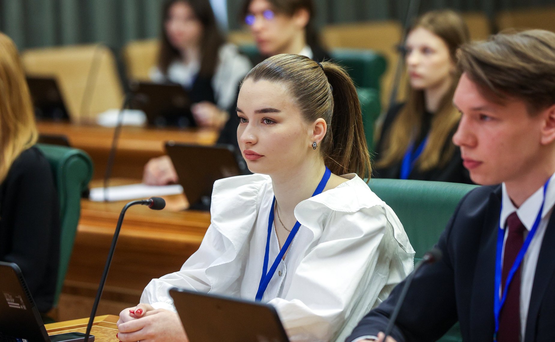 Встреча заместителя Председателя Совета Федерации Константина Косачева с участниками Школы молодого международника РАНХиГС