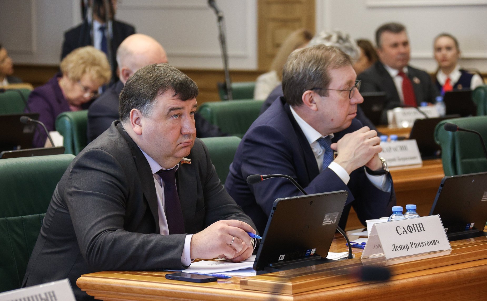 Встреча сенаторов Российской Федерации с генеральным директором — председателем правления ОАО «РЖД» Олегом Белозеровым в формате «Открытого диалога»