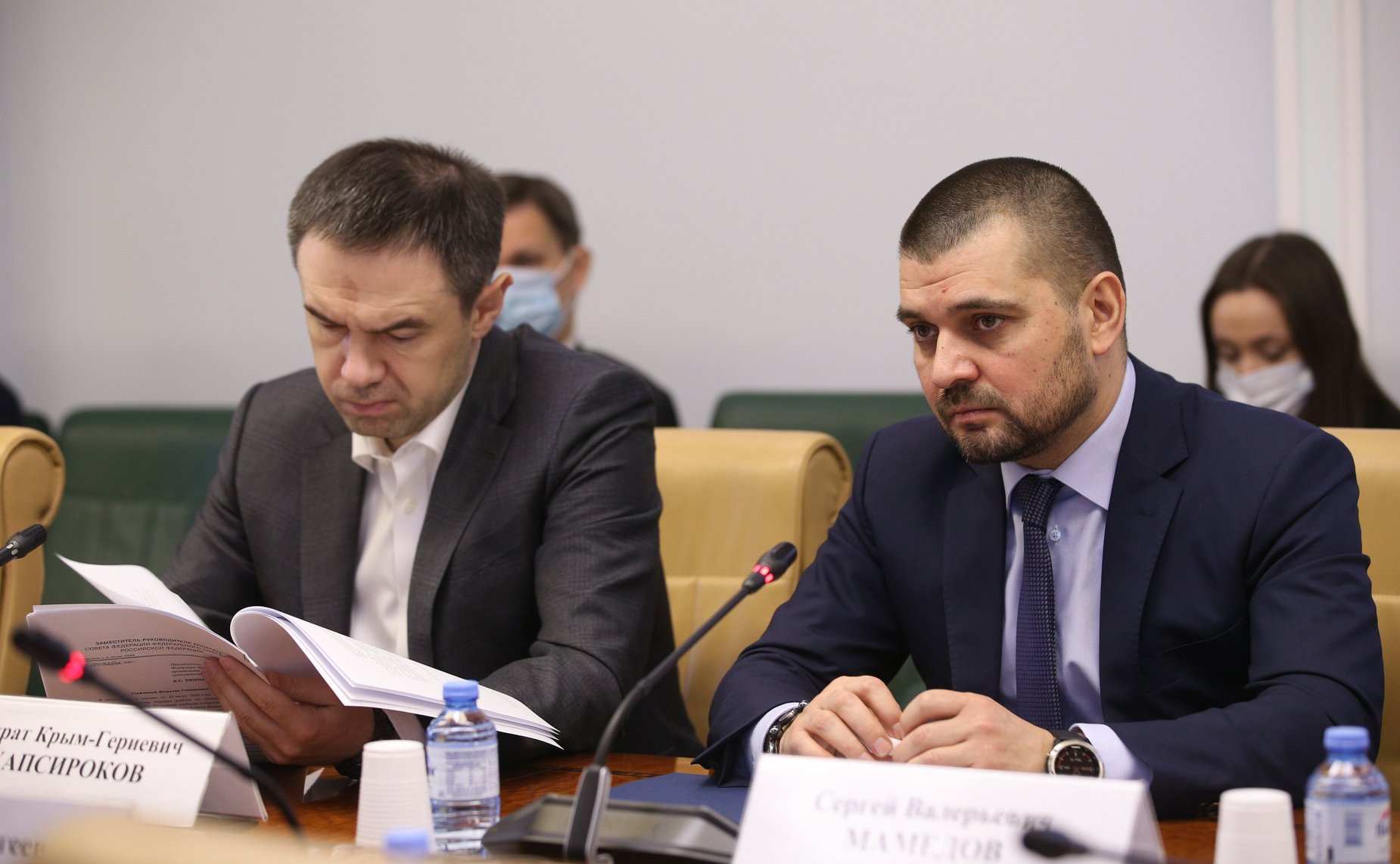 Мурат Хапсироков и Сергей Мамедов