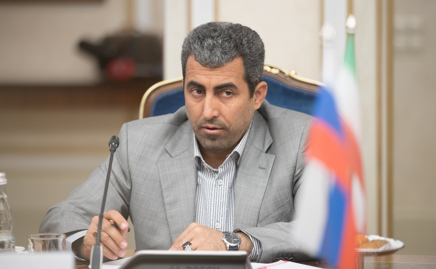 Встреча Д. Мезенцева с председателем Комиссии по делам экономики Собрания исламского совета Исламской Республики Иран М. Пурэбрахими