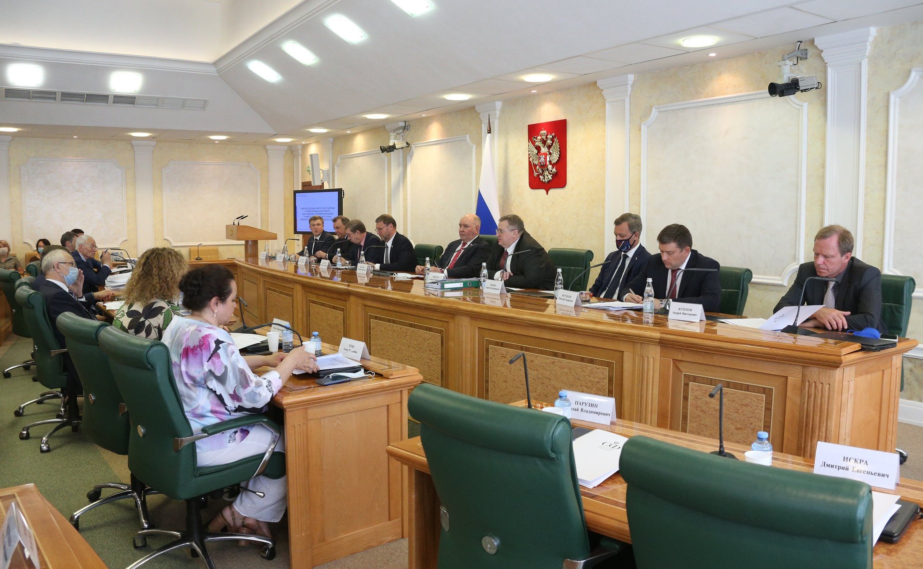 Совместное заседание Комитета СФ по международным делам, Комитета СФ по экономической политике, Комитета СФ по аграрно-продовольственной политике и природопользованию