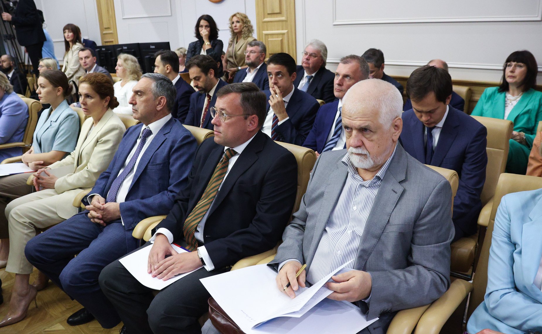Заседание Совета по развитию финансового рынка при Совете Федерации