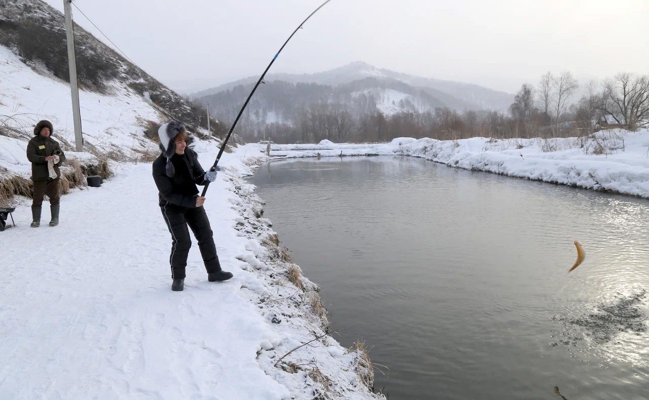 Татьяна Гигель посетила форелеводческое крестьянско-фермерское хозяйство