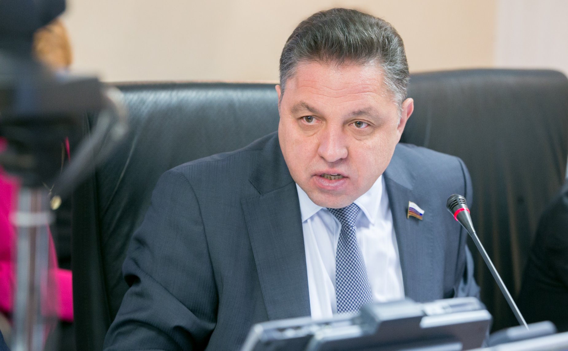 В. Тимченко Заседание Комитета Совета Федерации по Регламенту и организации парламентской деятельности