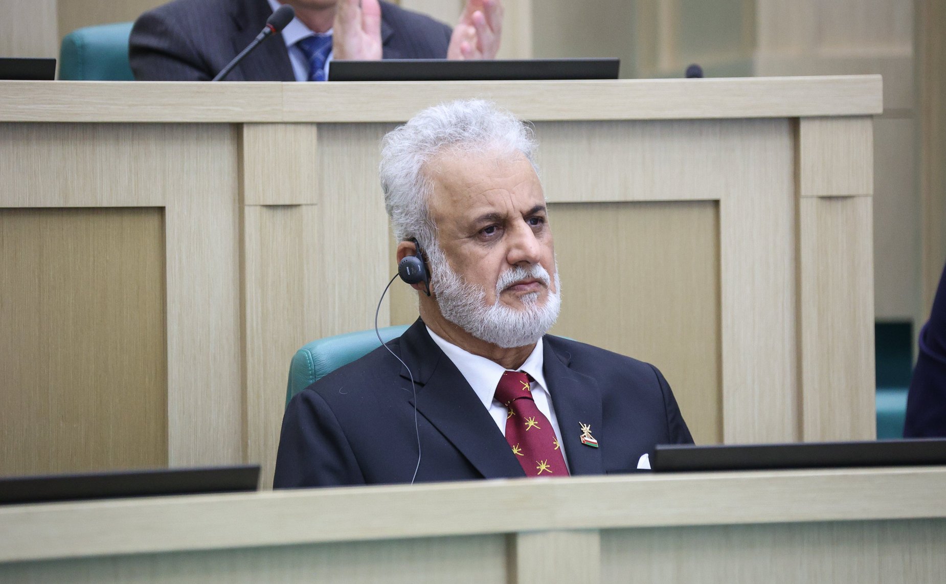 Председатель Государственного Совета Султаната Оман шейх Абдельмалик Бен Абдалла Аль-Халили