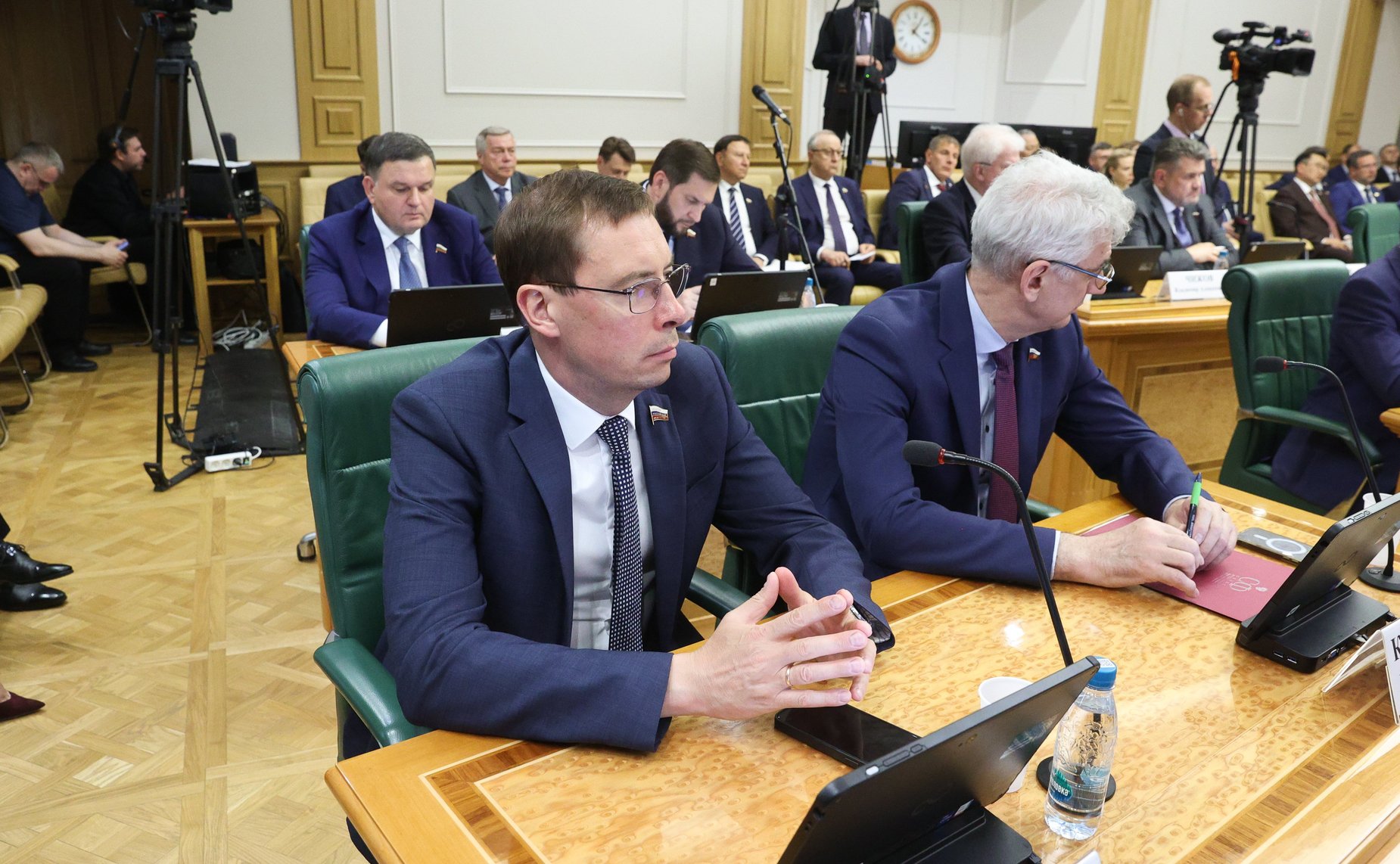 Встреча сенаторов Российской Федерации с Министром экономического развития РФ Максимом Решетниковым в формате «Открытого диалога»