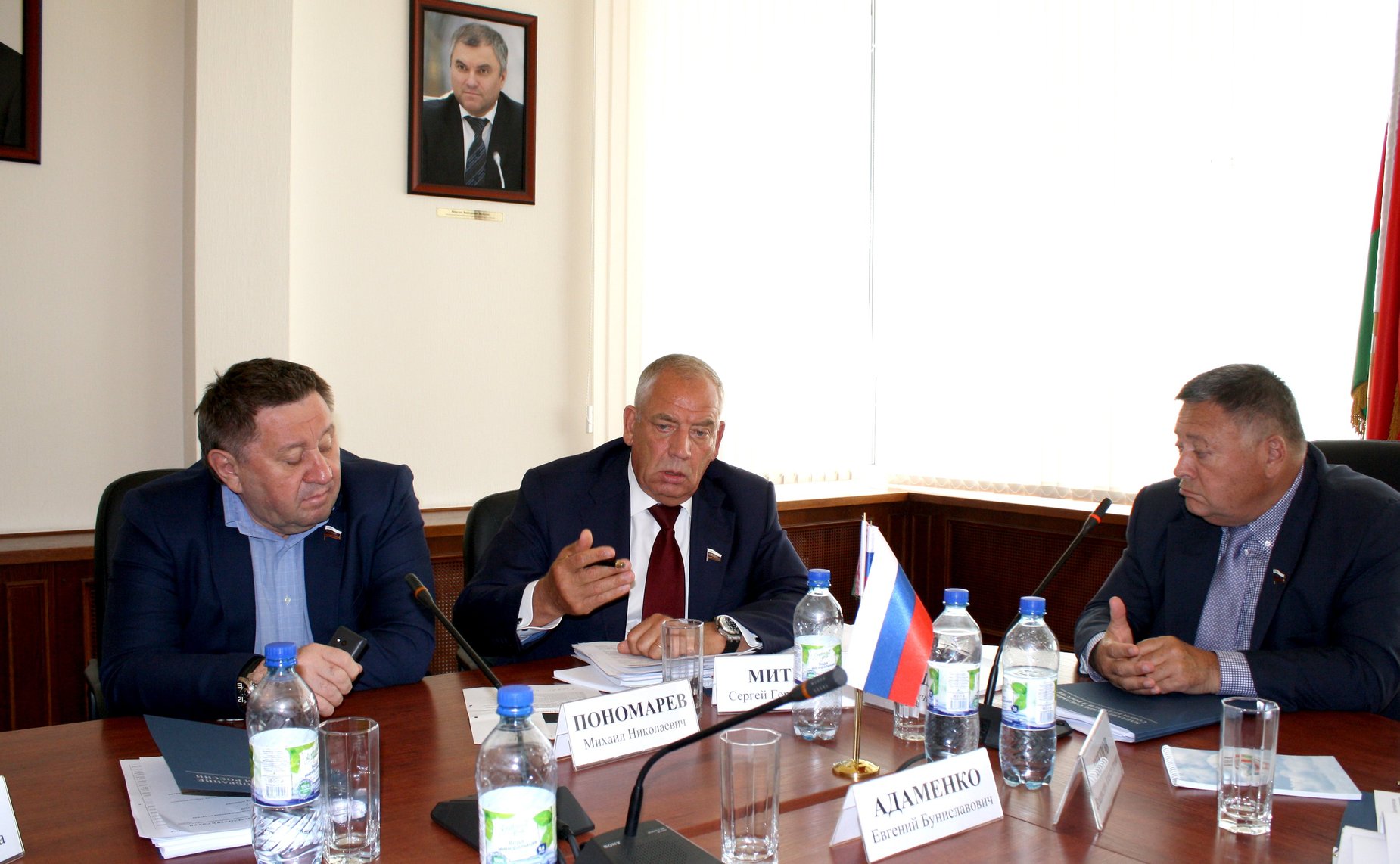 Сергей Митин принял участие в заседании Комиссии Парламентского Собрания Союза Беларуси и России по экономической политике