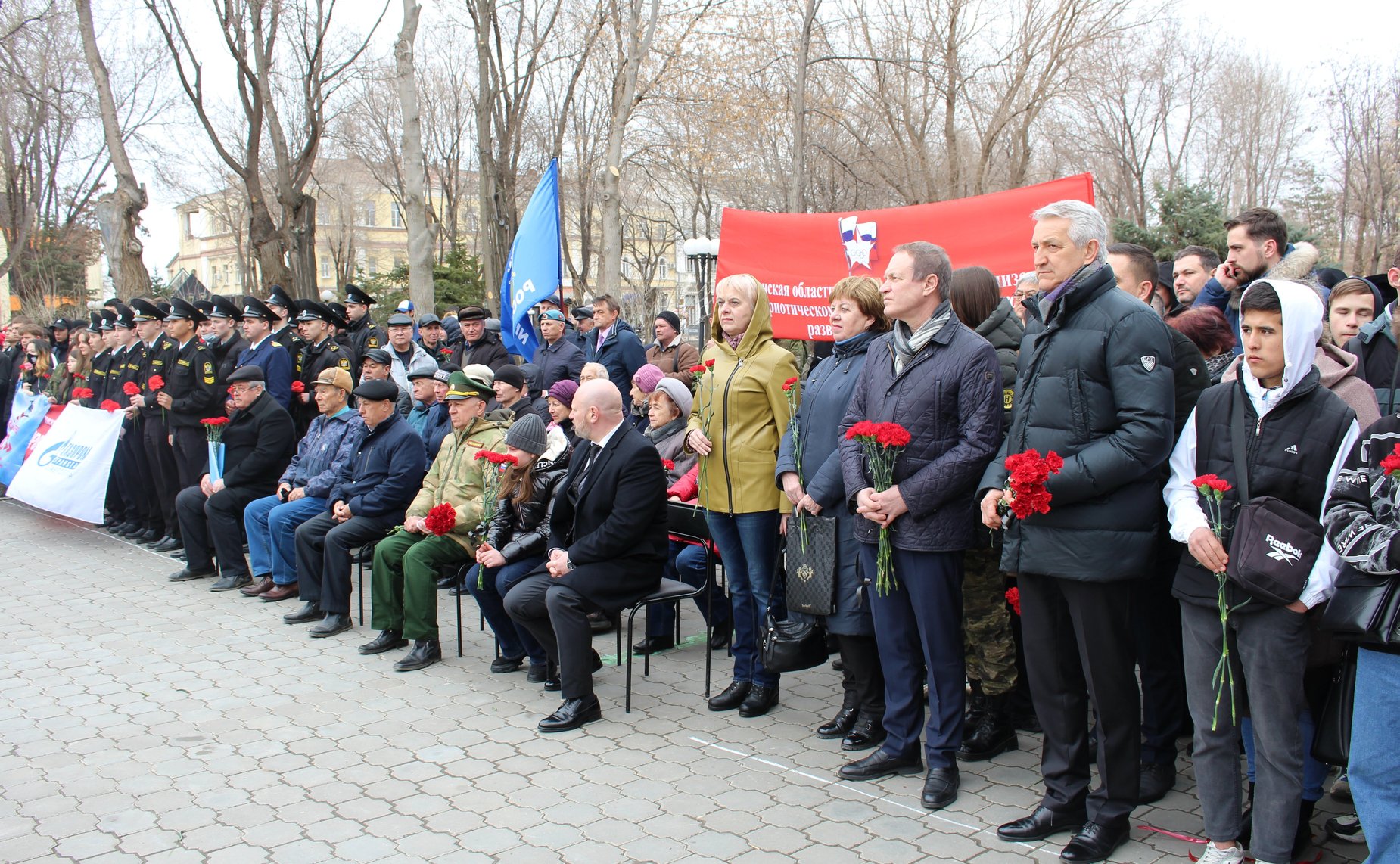 Александр Башкин принял участие в торжественном открытии «Вахты памяти»