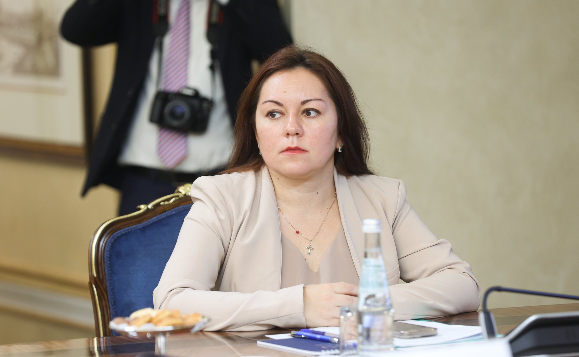 Встреча Николая Журавлева с членом Политбюро Народно-революционной партии Лаоса, Председателем Центрального комитета Лаосского фронта национального развития