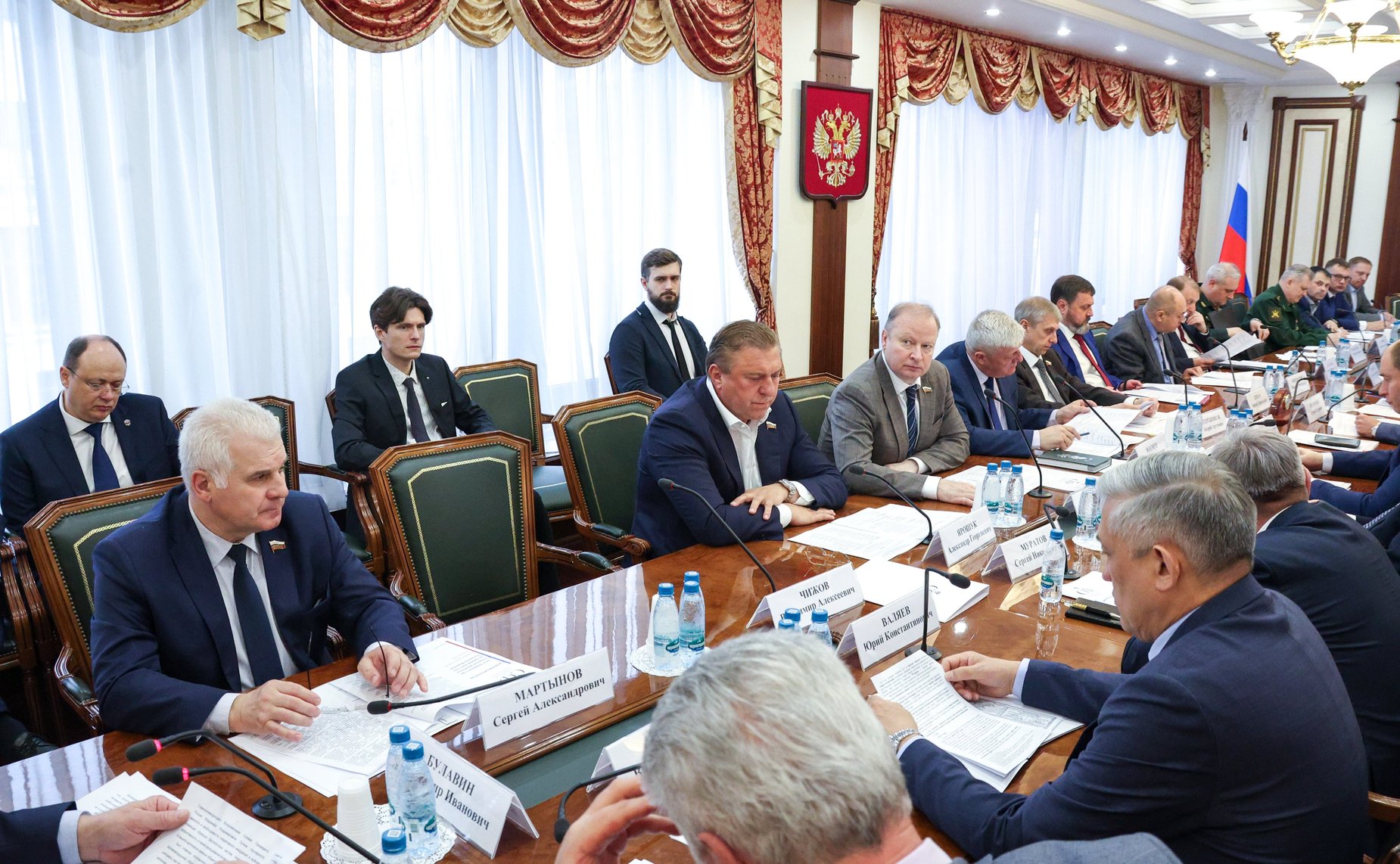 Совещание Комитета Совета Федерации по обороне и безопасности «Опыт внедрения и применения беспилотных систем в войсках национальной гвардии Российской Федерации»