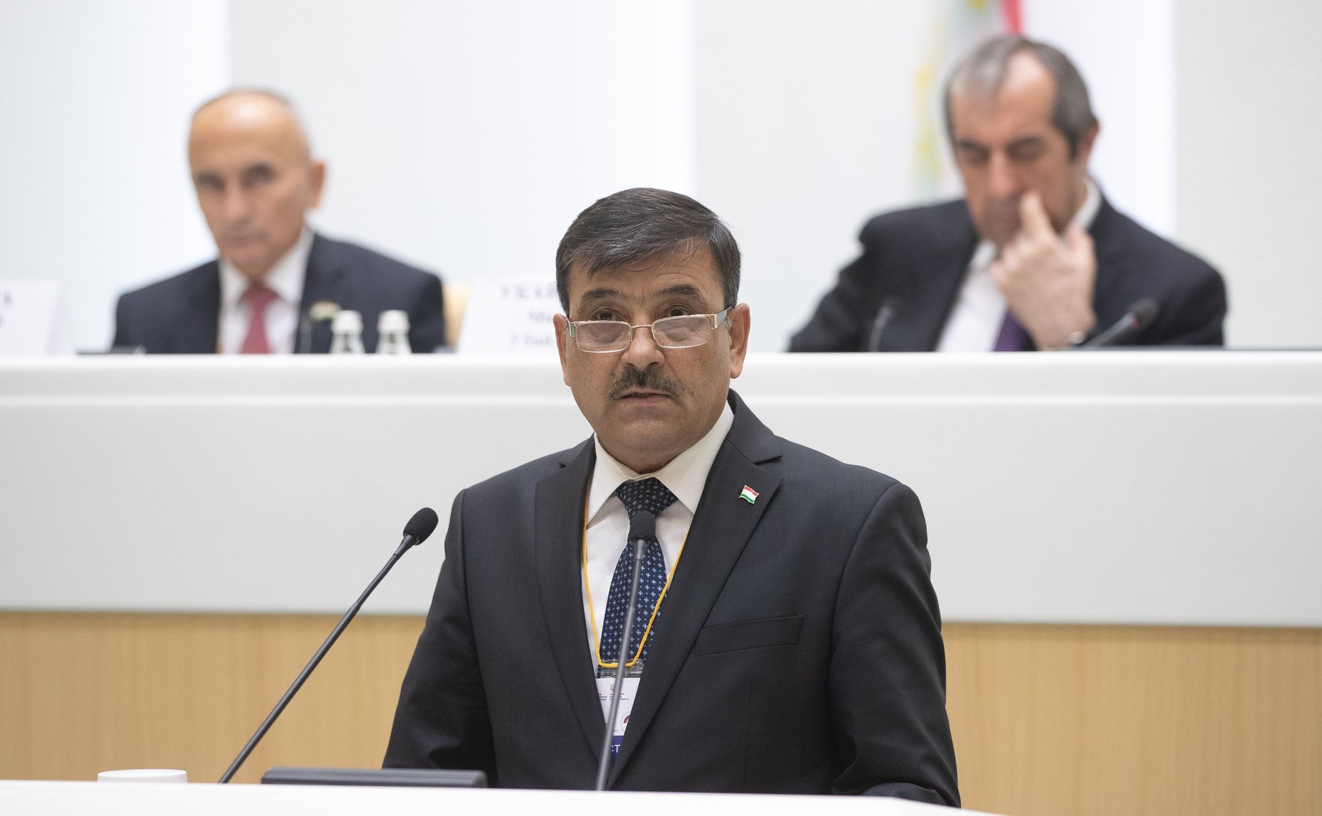 Пленарное заседание VI Межпарламентского форума Россия – Таджикистан