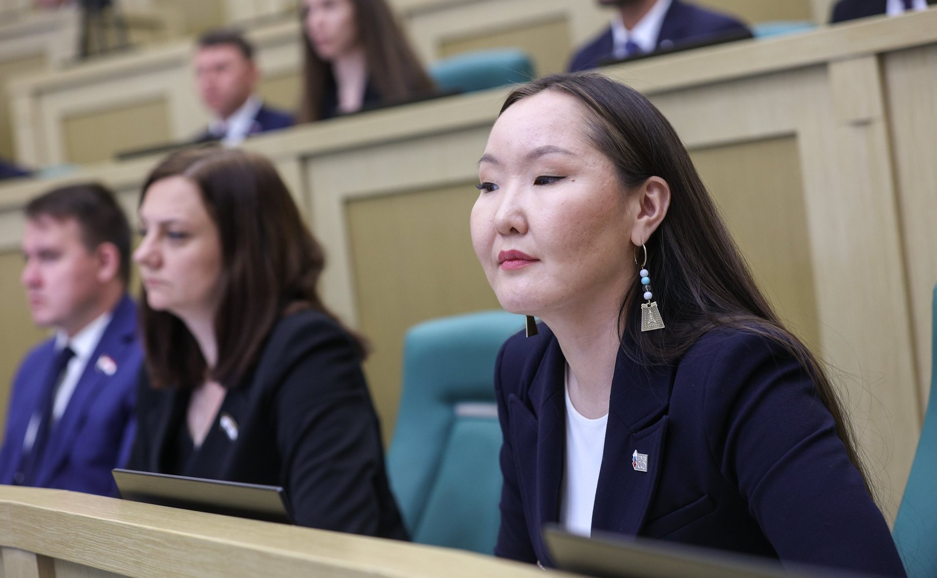 Заседание Палаты молодых законодателей при Совете Федерации
