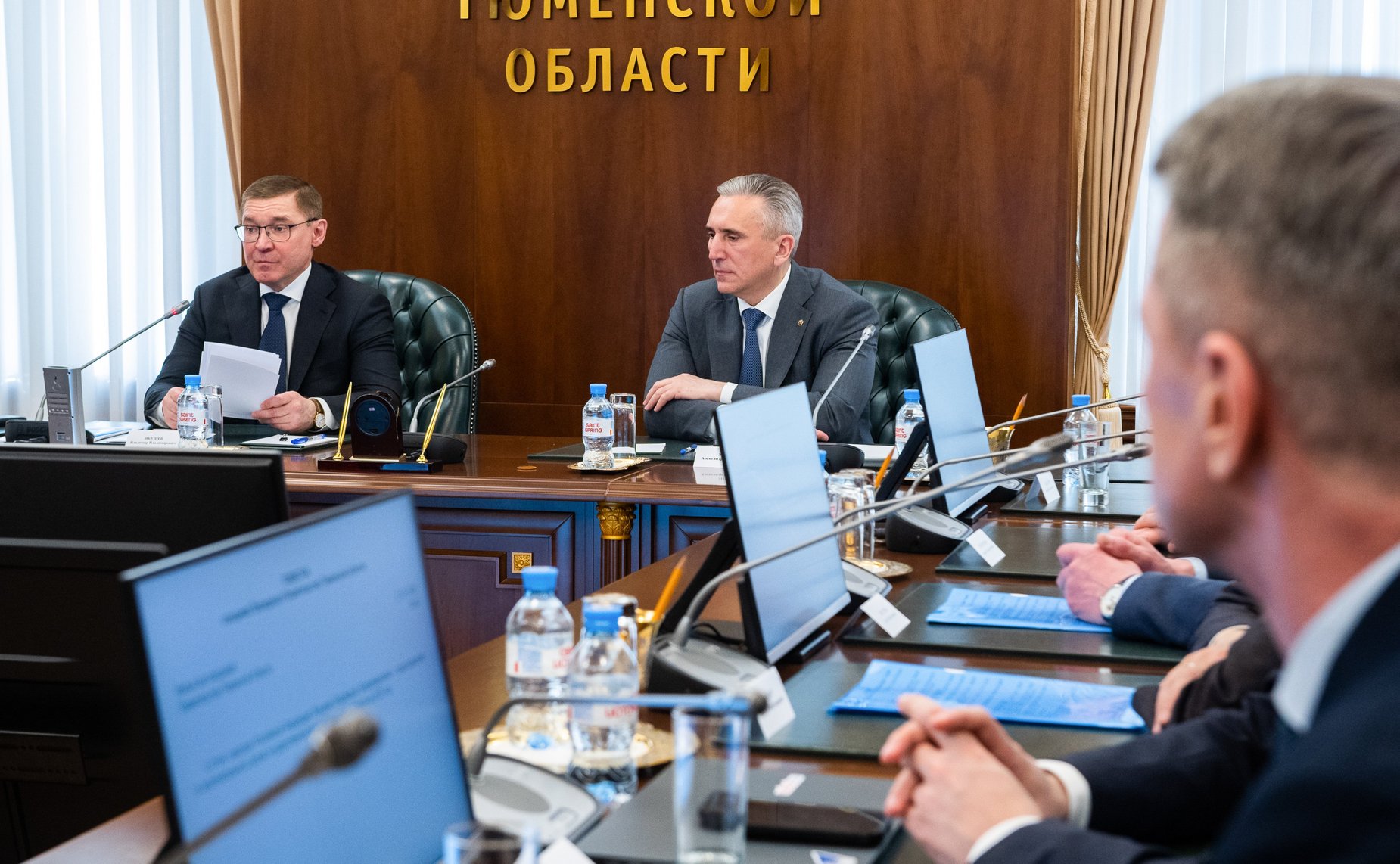 Владимир Якушев выступил на заседании президиума правительства Тюменской области