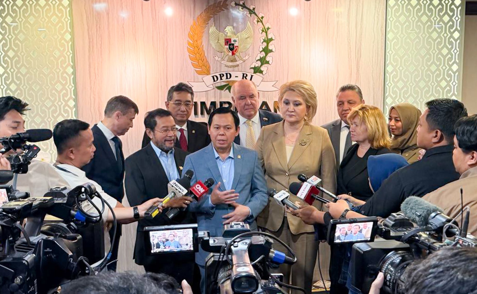 Пресс-подход по итогам встречи