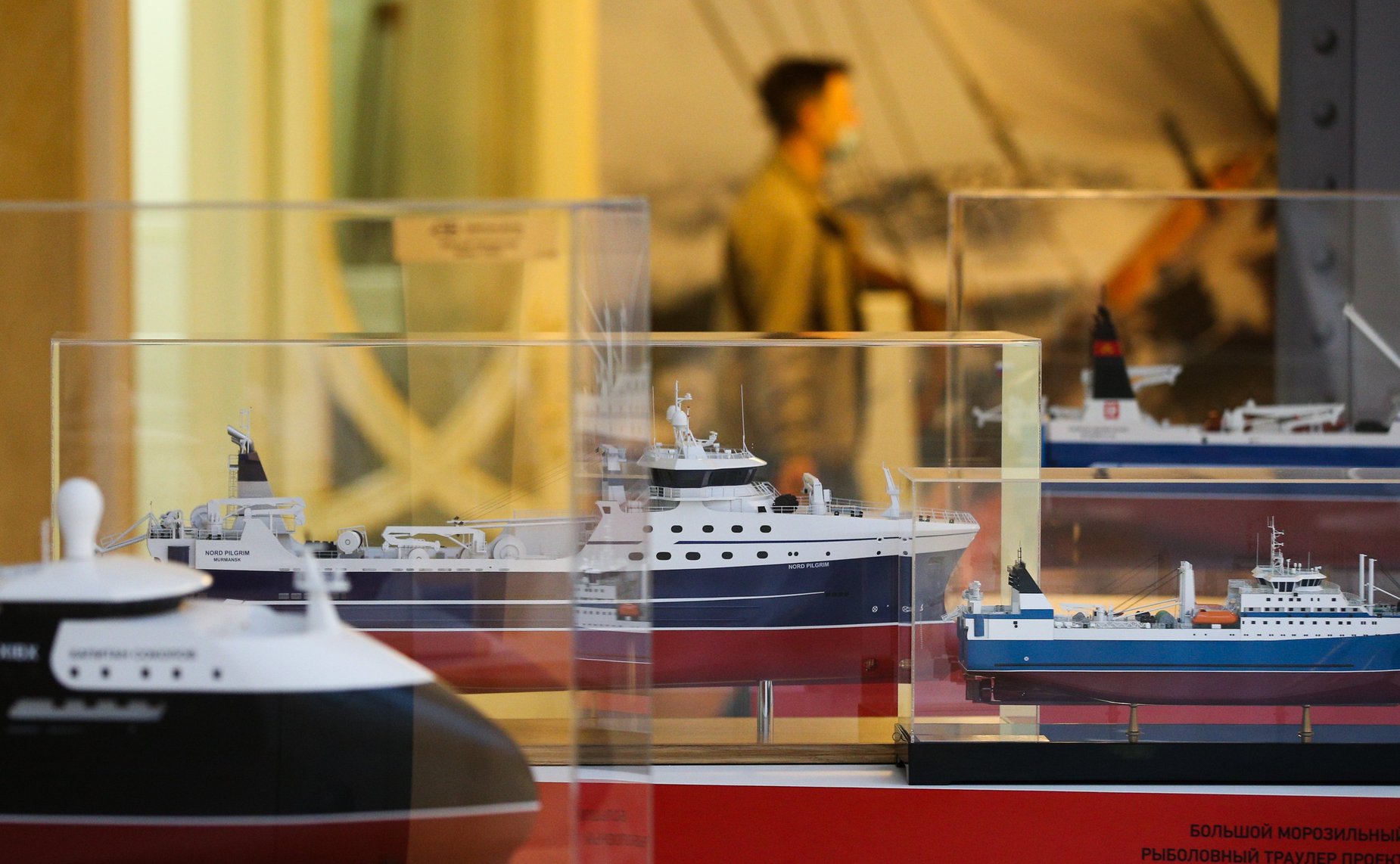 Выставка в Совете Федерации экспонатов Объединенной судостроительной корпорации