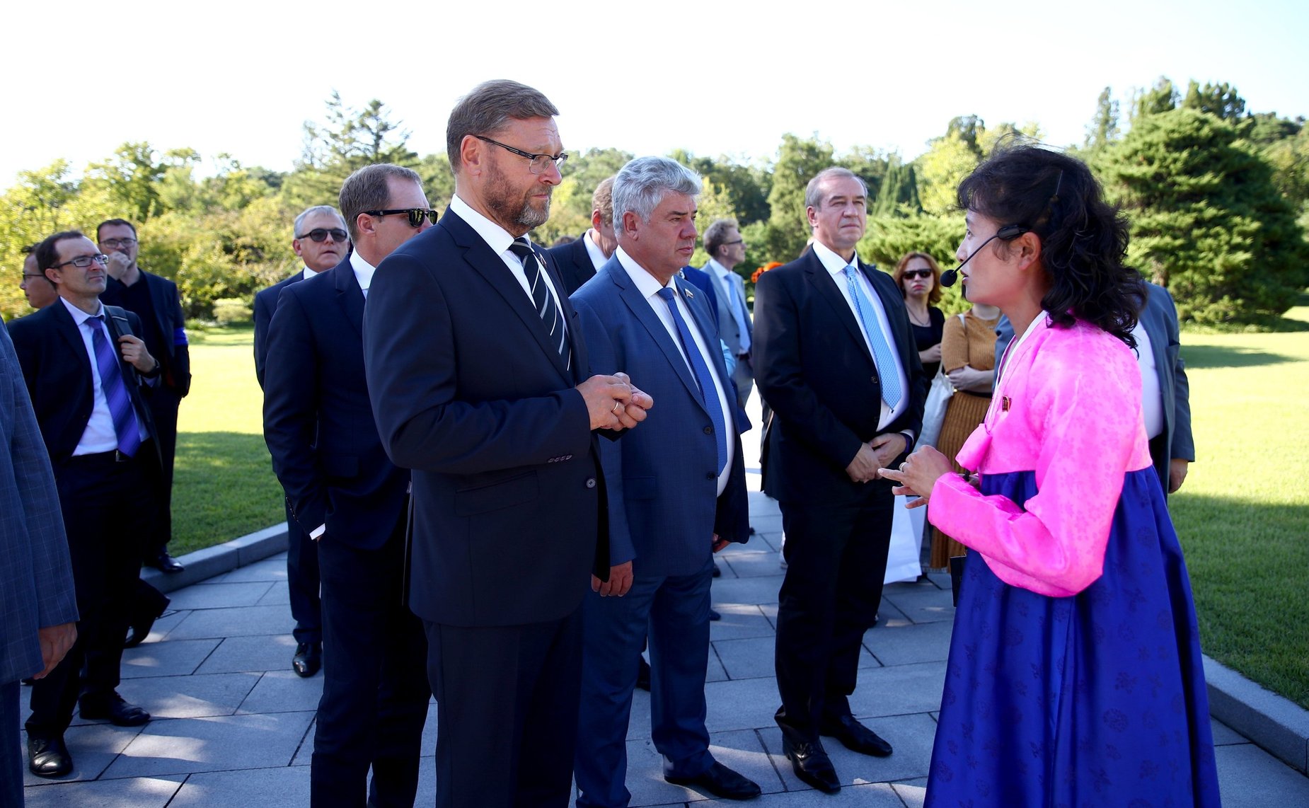 Посещение дома-музея Ким Ир Сена