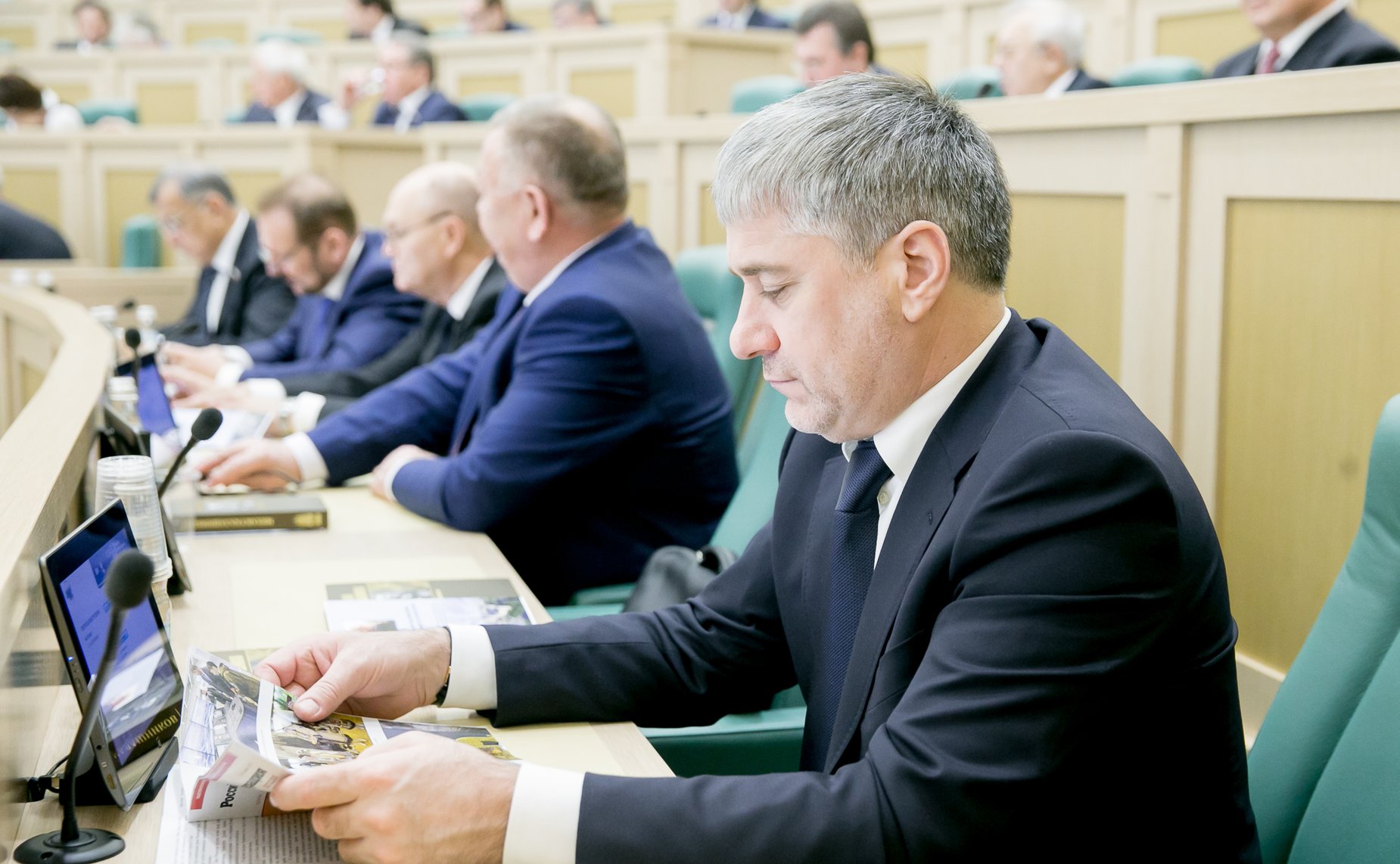 381-зеседание Совета Федерации Геремеев