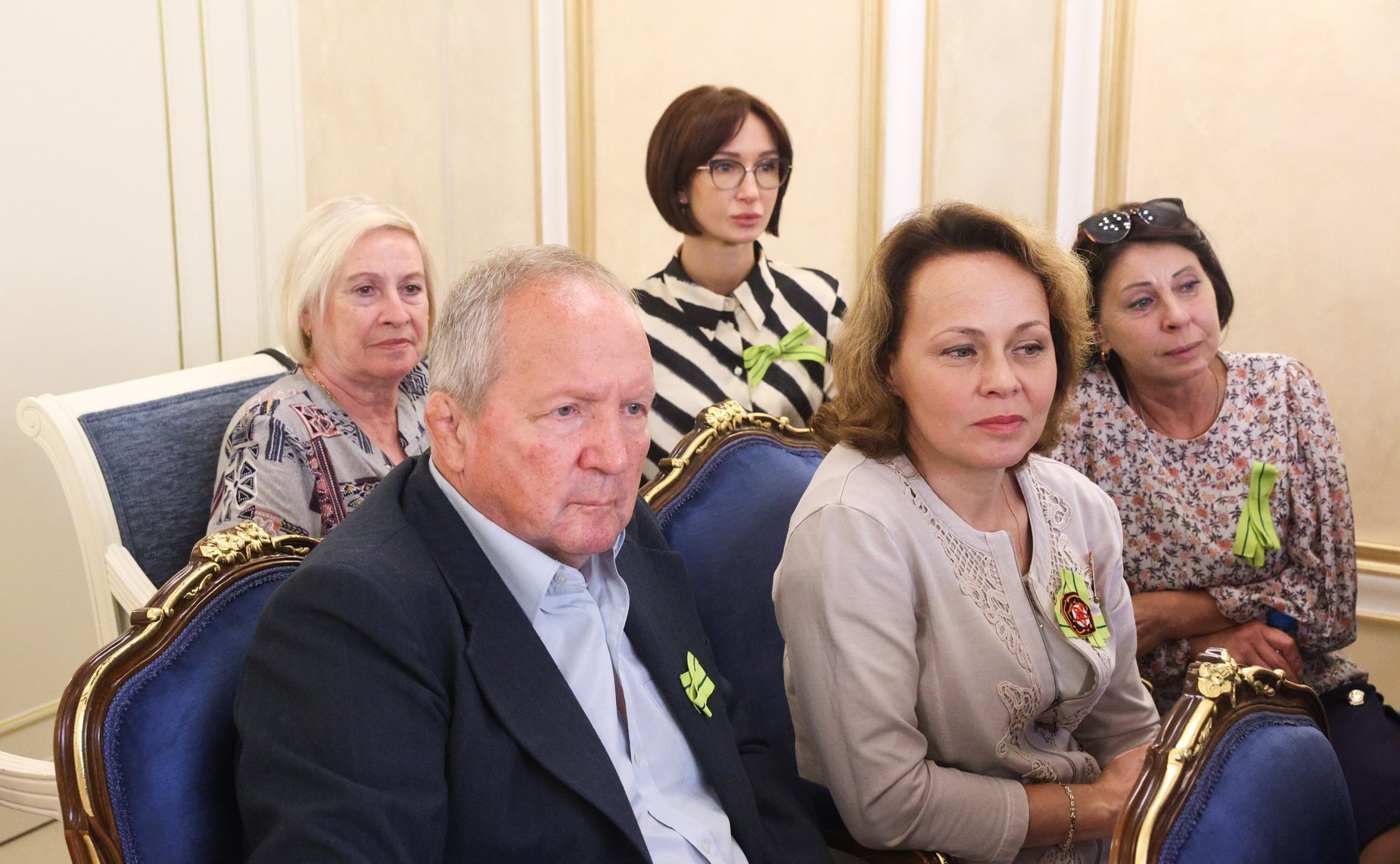 Встреча Председателя Совета Федерации Валентины Матвиенко с делегацией общества «Жители блокадного Ленинграда» Санкт-Петербурга