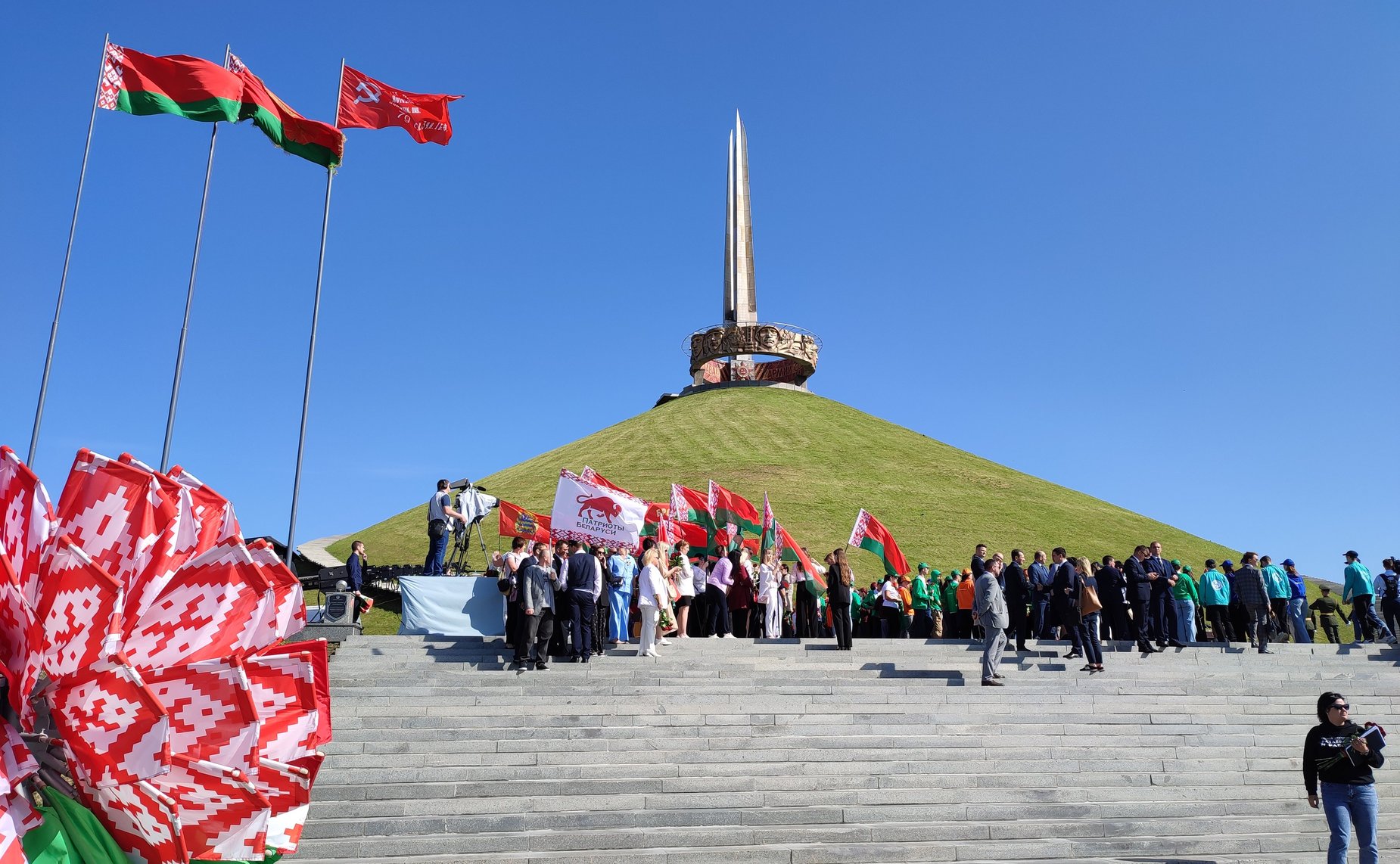 Мероприятия культурно-образовательного проекта «Поезд Памяти» на Кургане Славы