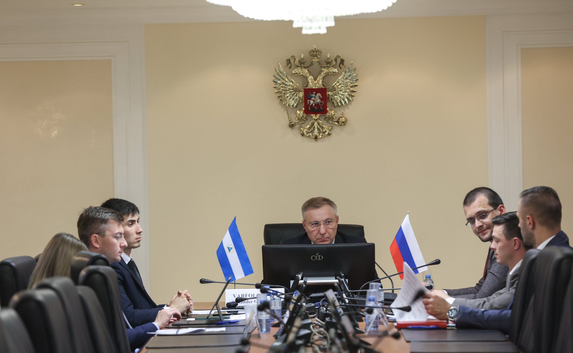 Двусторонняя встреча членов Палаты молодых законодателей при СФ с молодыми парламентариями Республики Никарагуа