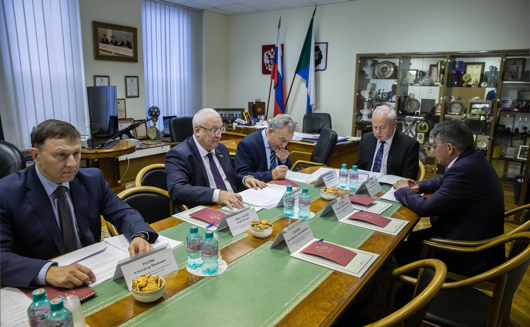 Заседание Комиссии Совета законодателей по вопросам обеспечения национальной безопасности и противодействию коррупции